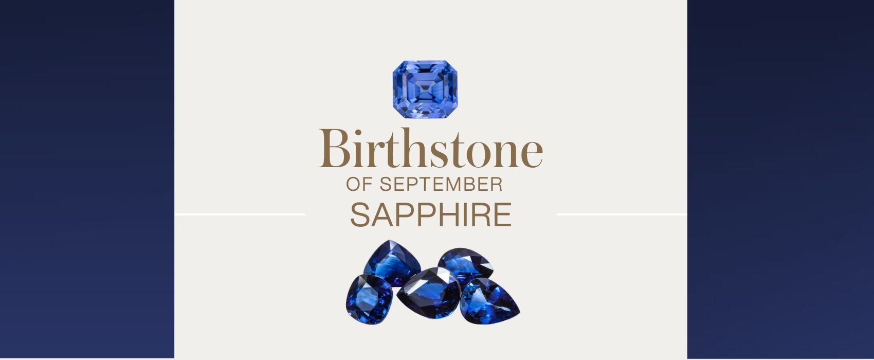 Birthstone of September: Sapphire