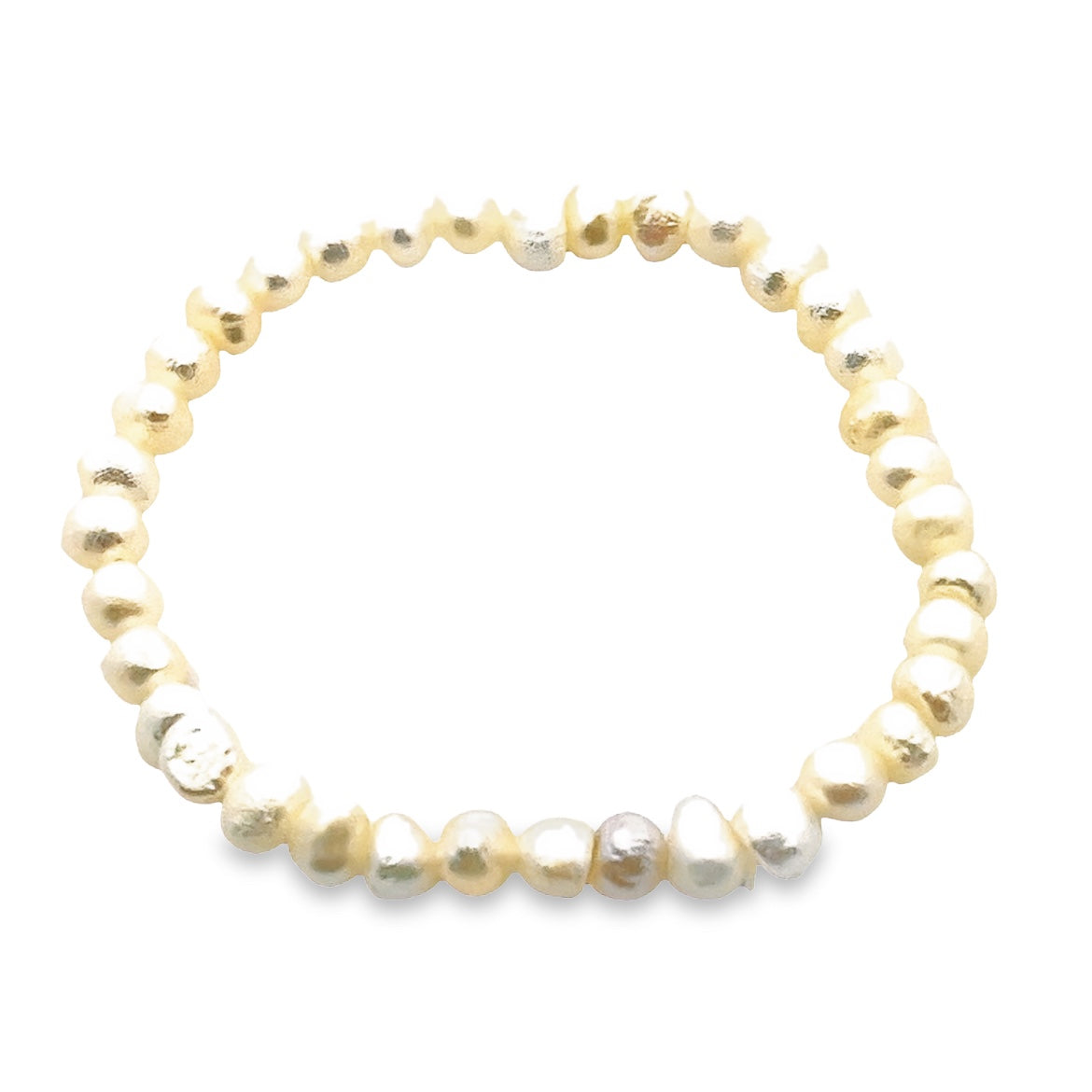 GIRL BRACELET WHITE PEARL