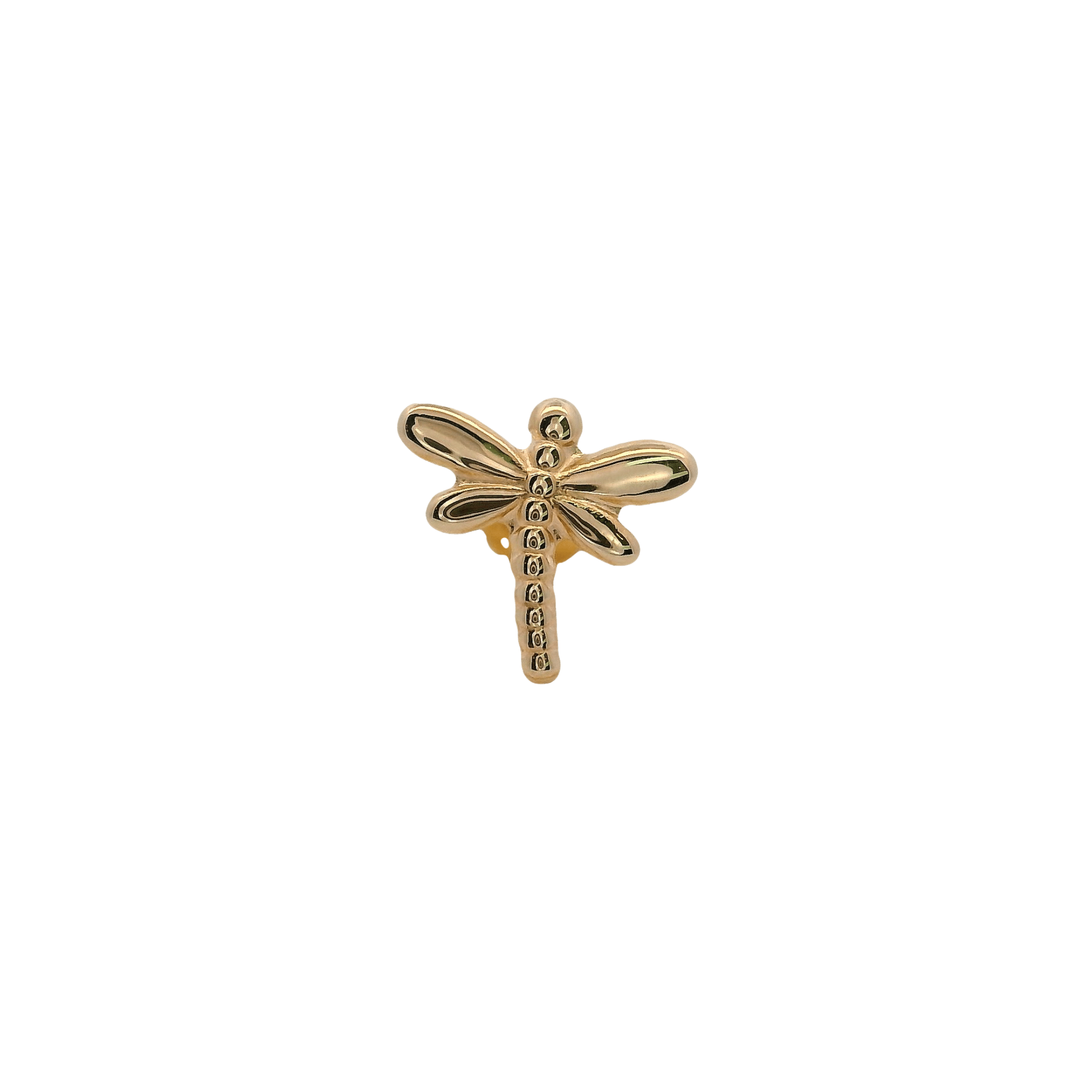 14KY FLATBACK DRAGON FLY PIERCING - C'SANTOS