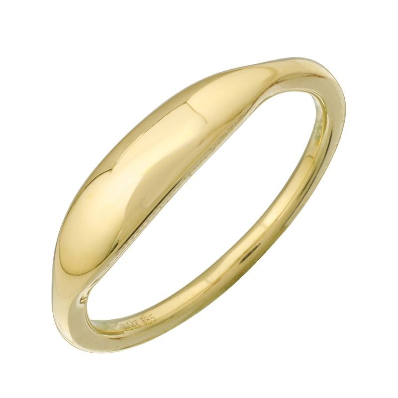 14KY MINI DOME PAVE RING T6.5 - C'SANTOS