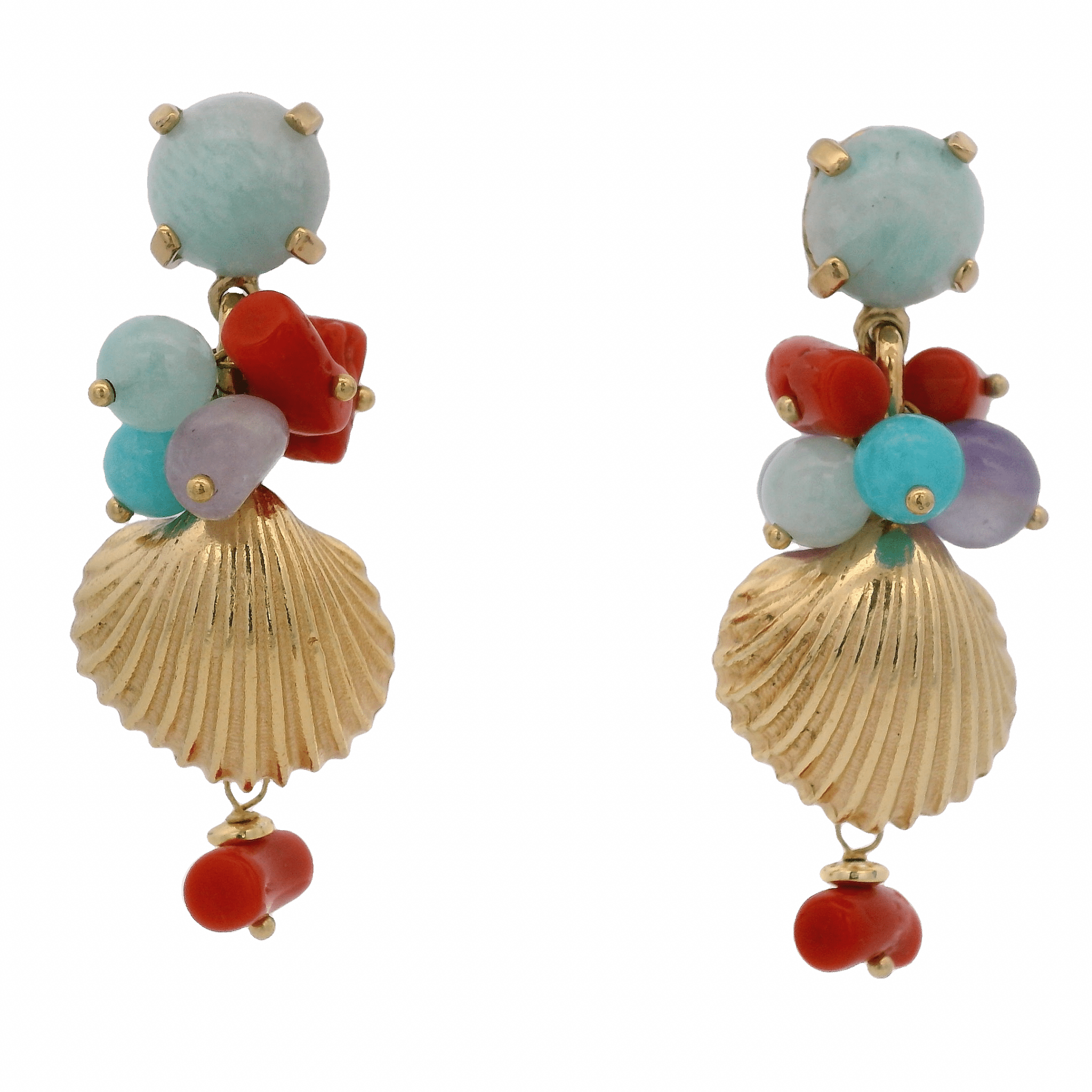 925GG AMAZZ CALLO GIADA ELEM EARRINGS - C'SANTOS