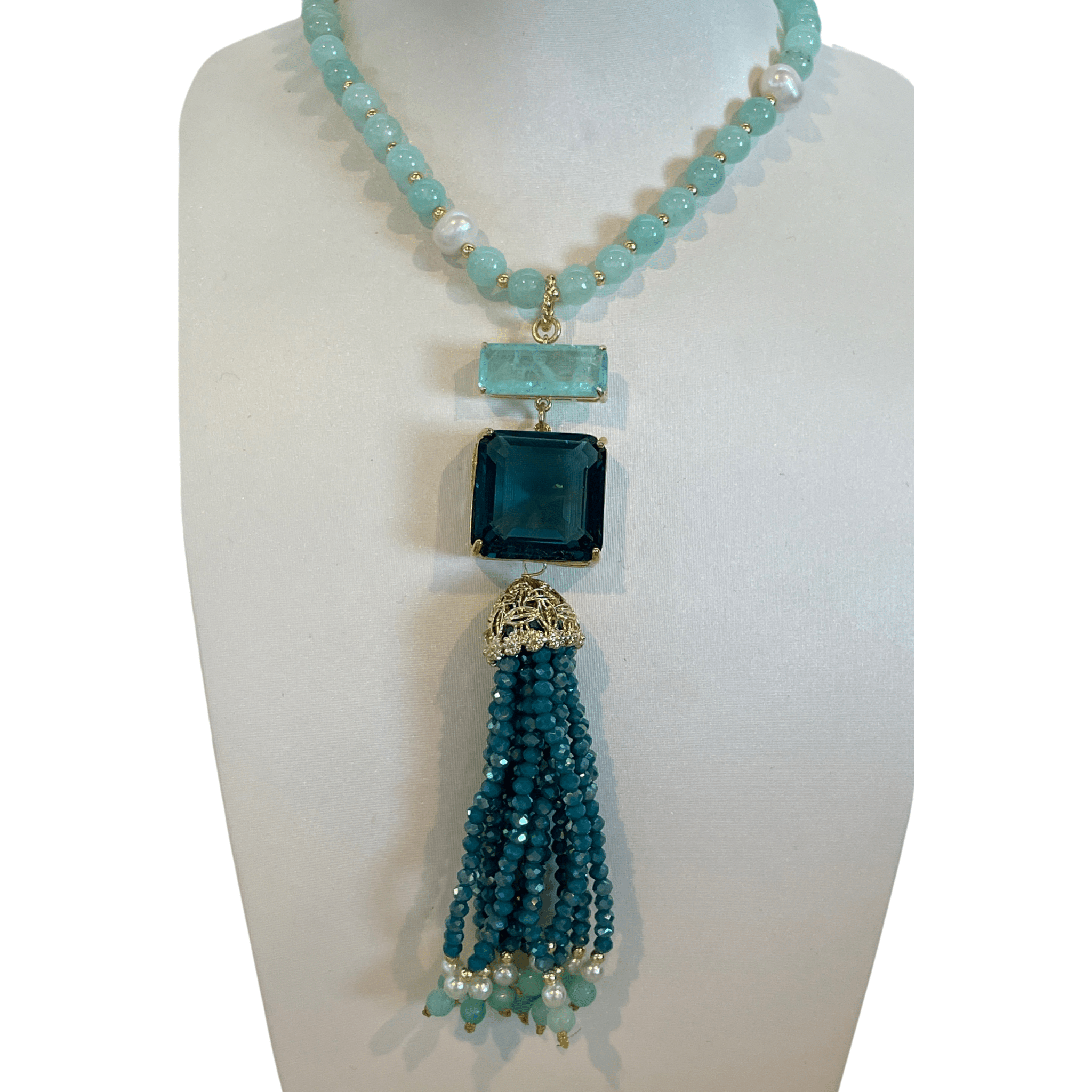 925GG GIADA TIFF IDRO NECKLACE - C'SANTOS