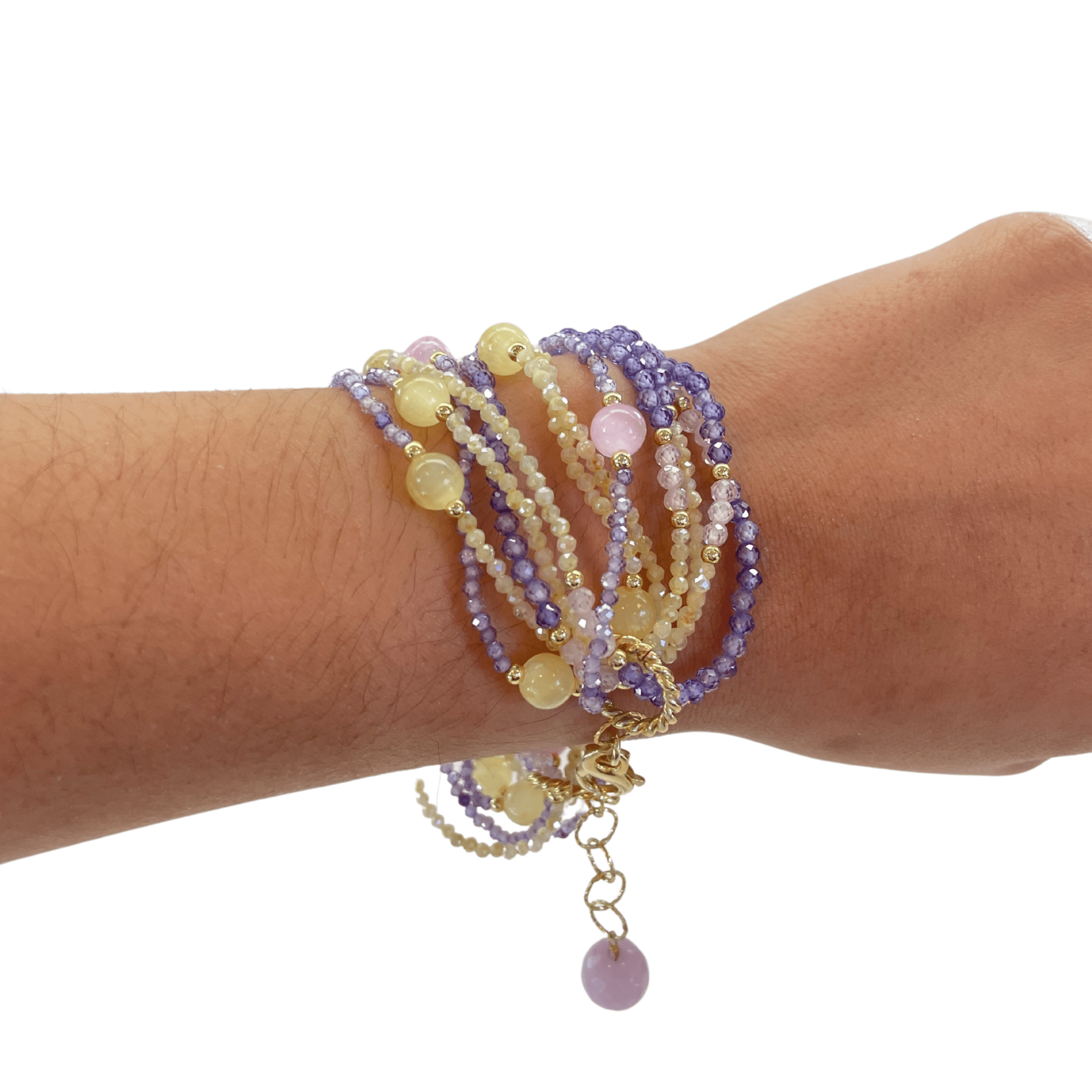 925GG MULTIFILO ZIRNI SELINITE ACELET - C'SANTOS