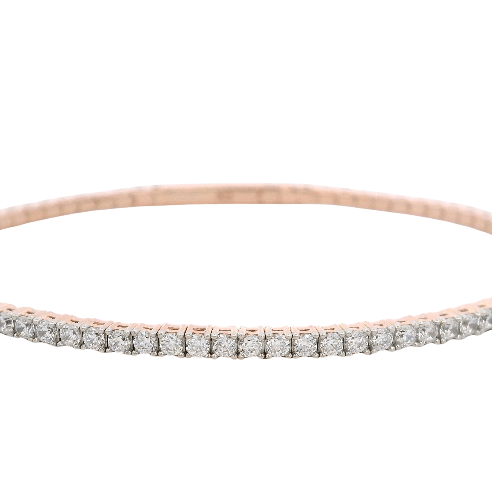 925RG TENNIS CZ BANGLE - C'SANTOS