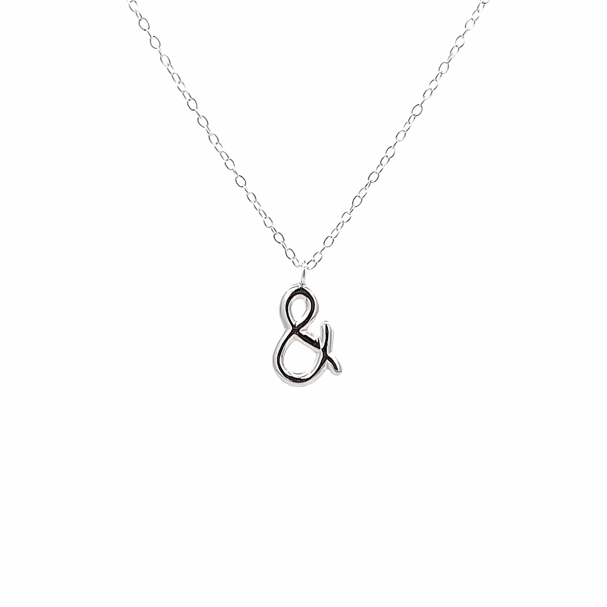 925SL LETTER & NECKLACE - C'SANTOS