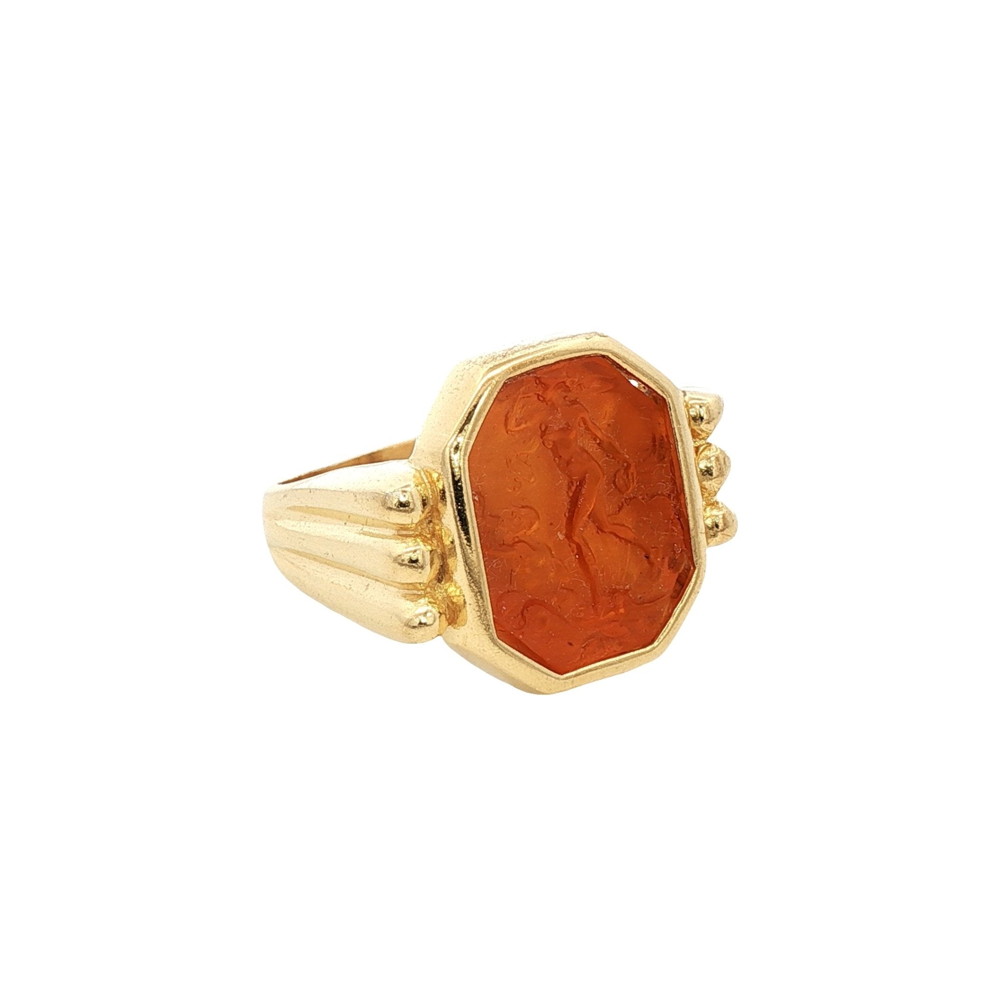 925YG MUSE AMBAR RING T8 - C'SANTOS