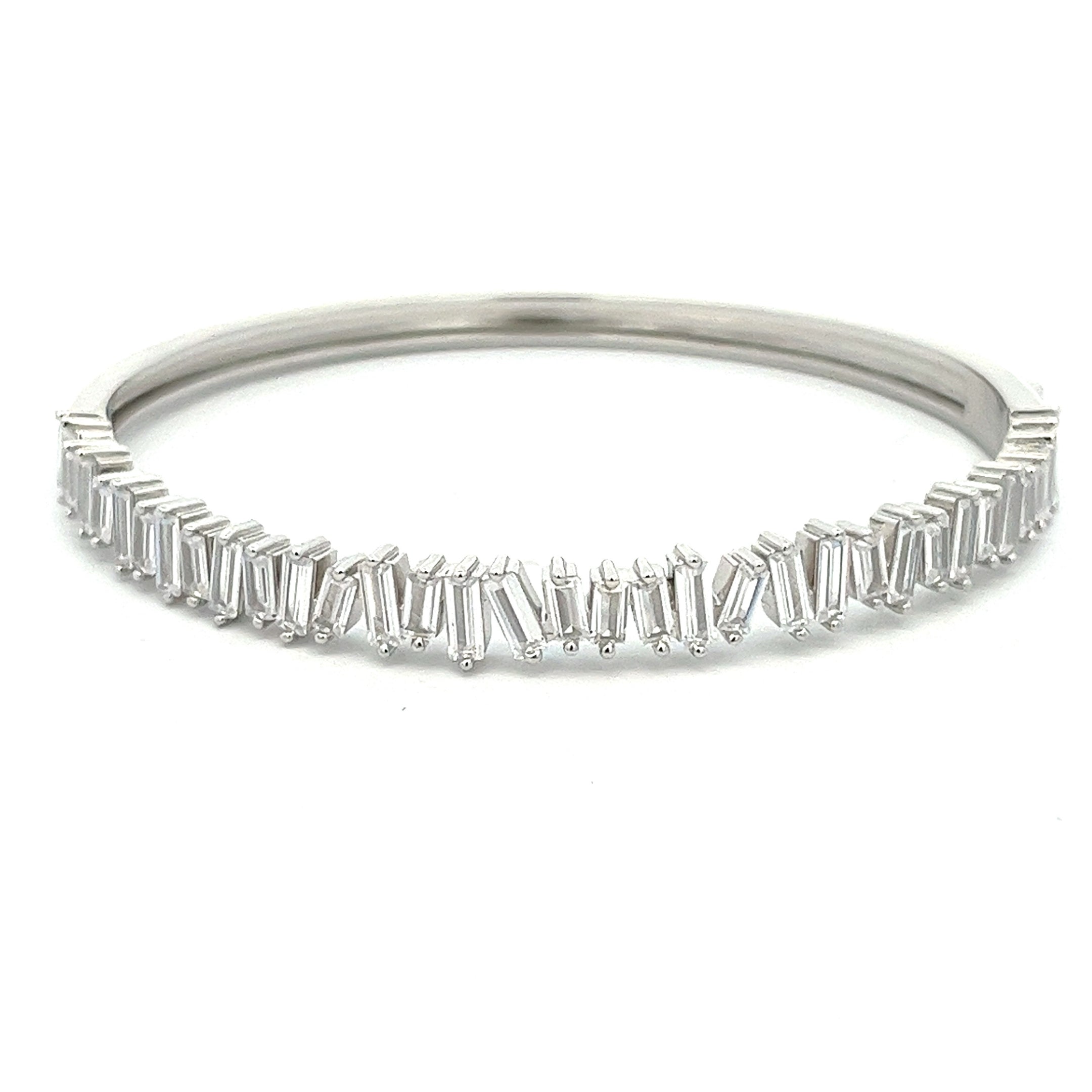 925 SILVER BRACELET WITH CRYSTALS