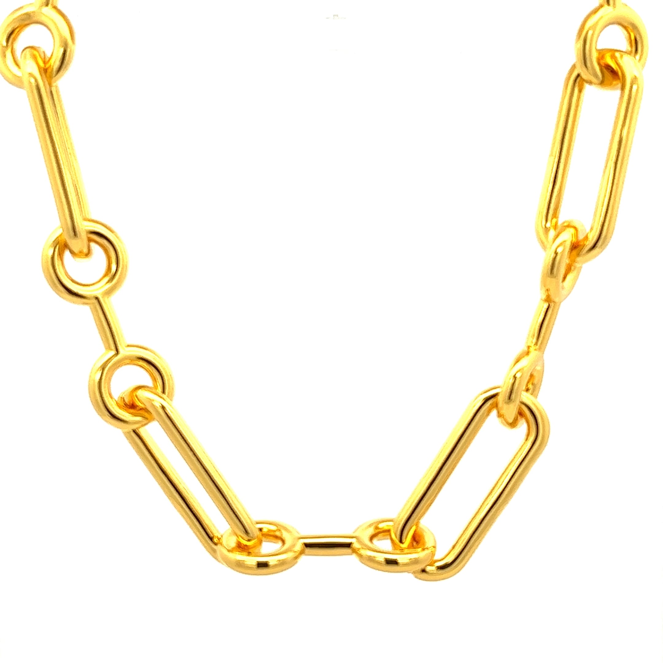 NECKLACE THICK OVAL LINK
