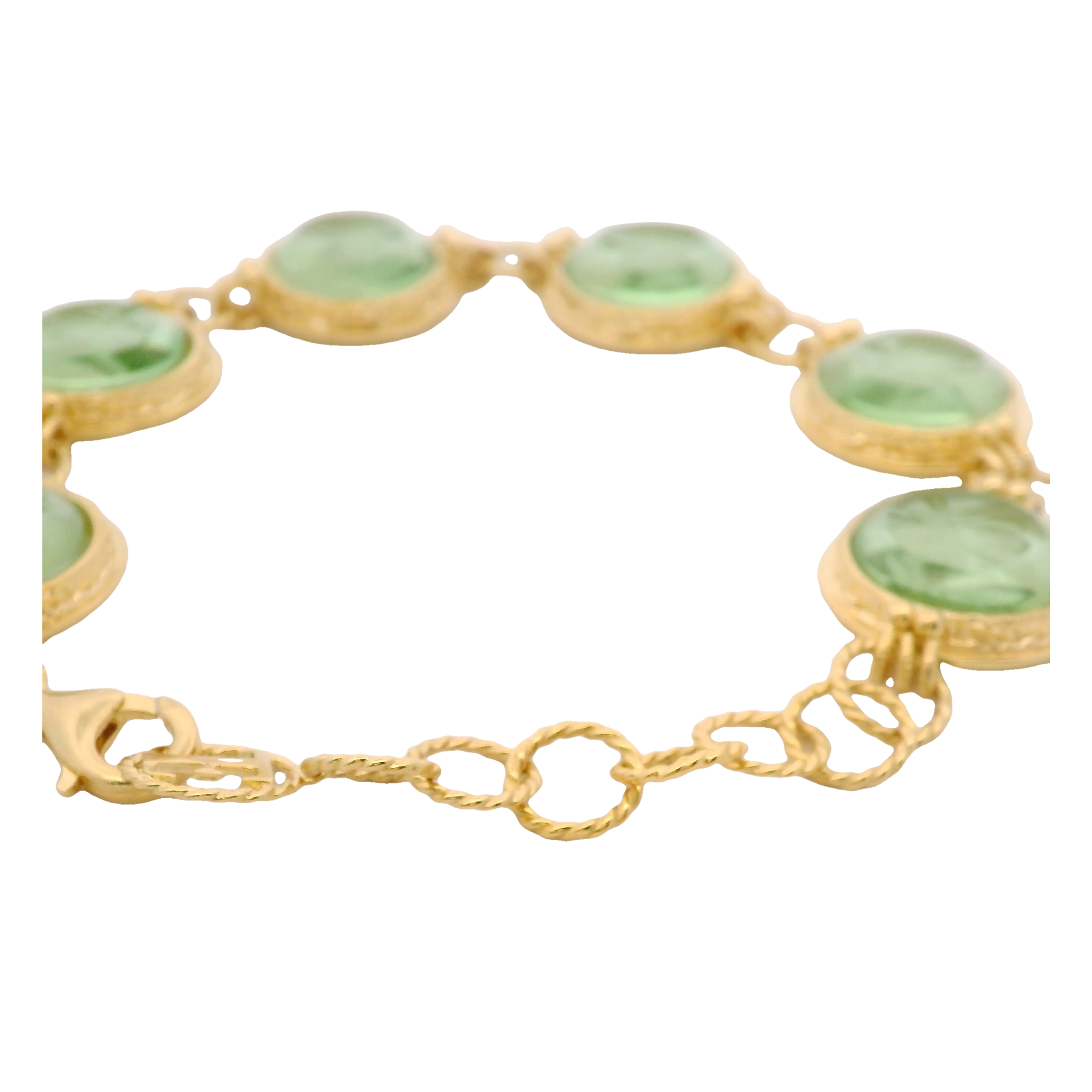 925GG STATION BEE MOP BRACELET