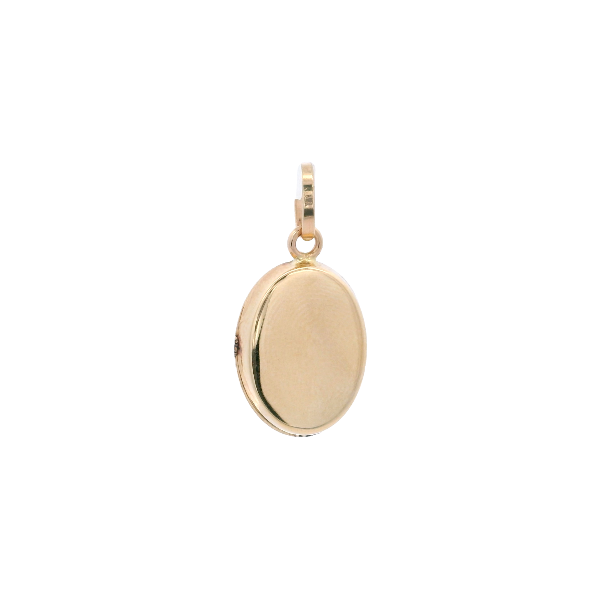 14KY VIRGIN OF GUADALUPE OVAL 9X12MM MEDAL