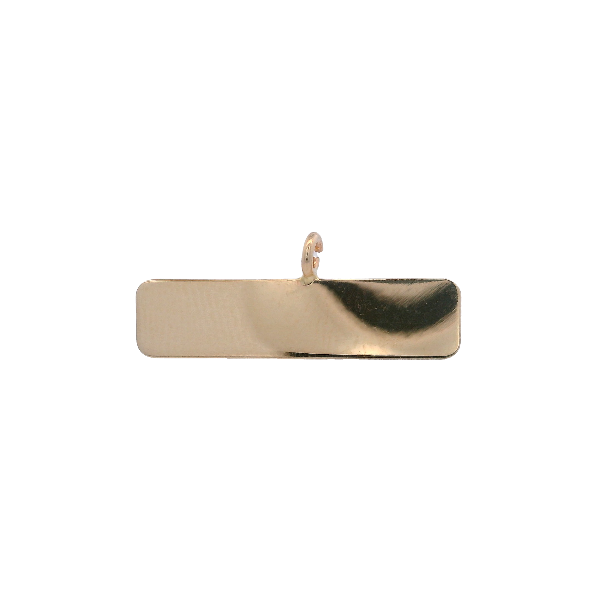 14KY BAR ENGRAVE 7X17MM PIN