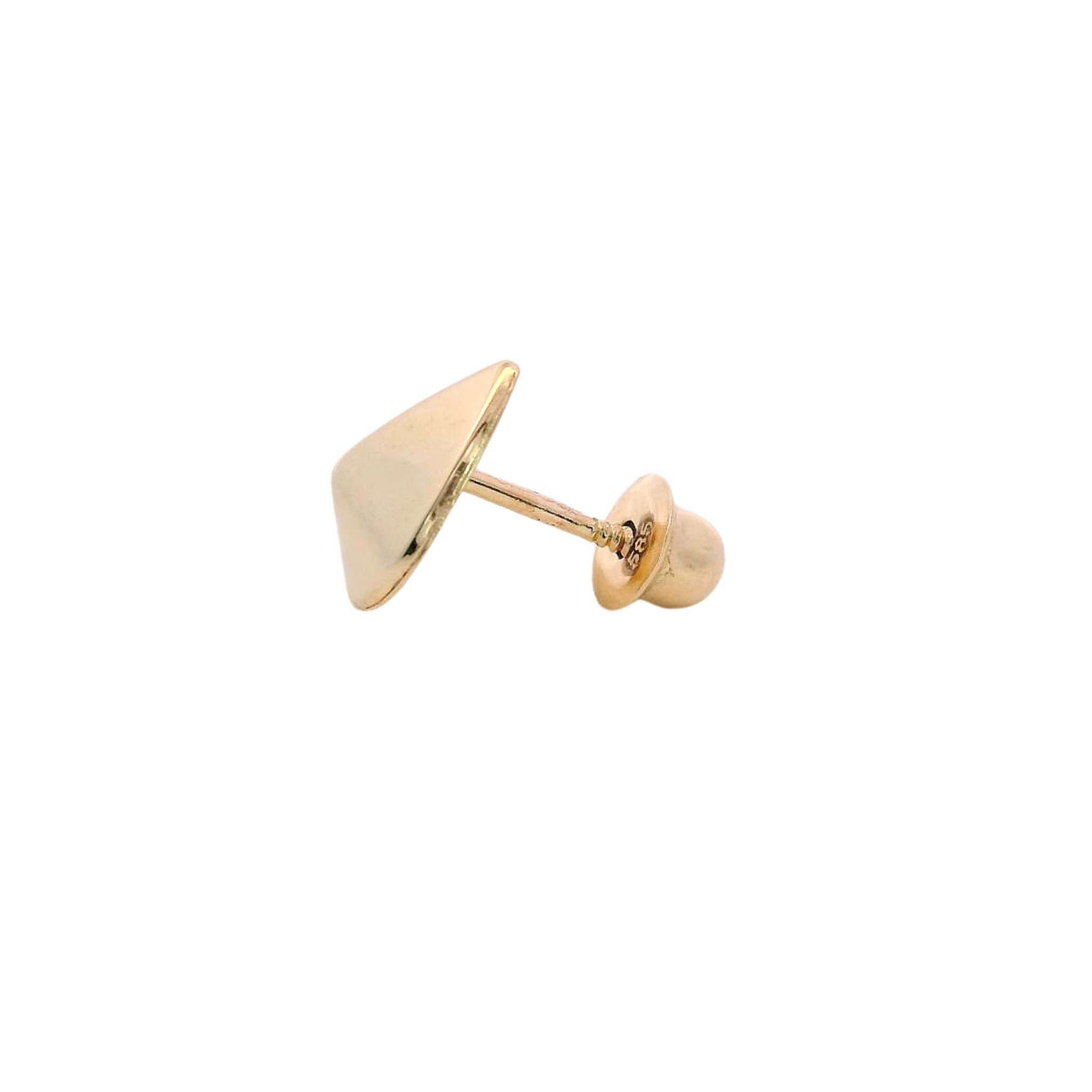 14KY SMALL DOME DROP PIERCING
