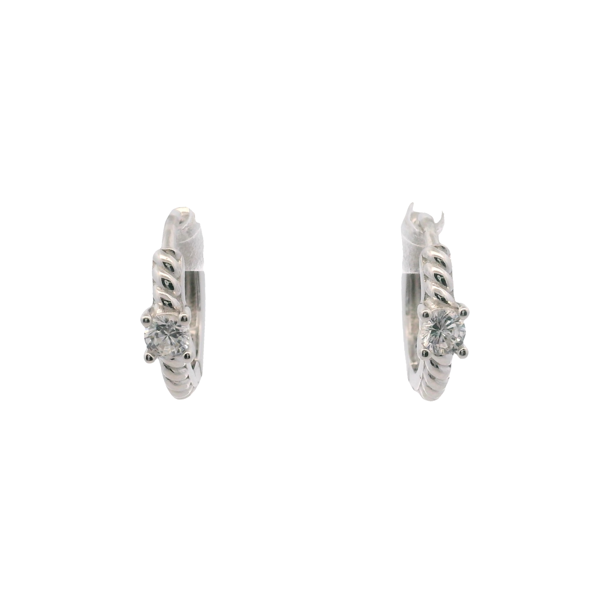 925SL TWISTED CENTER CZ HUGGIES