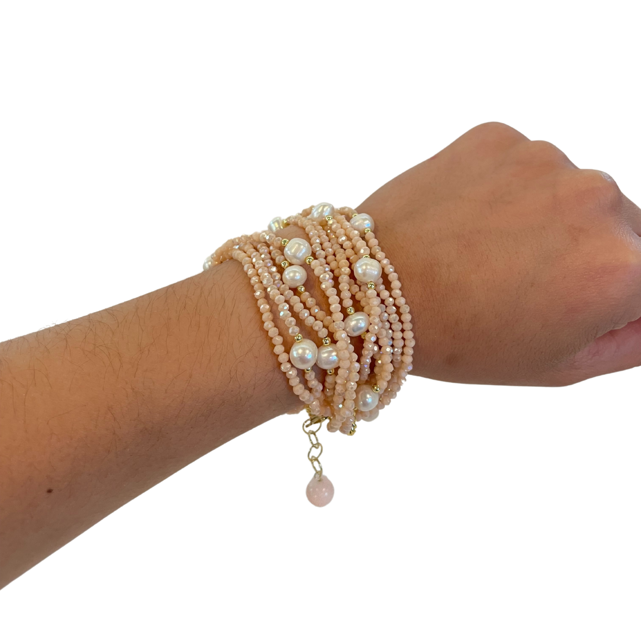 925GG CRISTAL CIPRIA PERLE ACNTO FIERA VICENZA ACELET