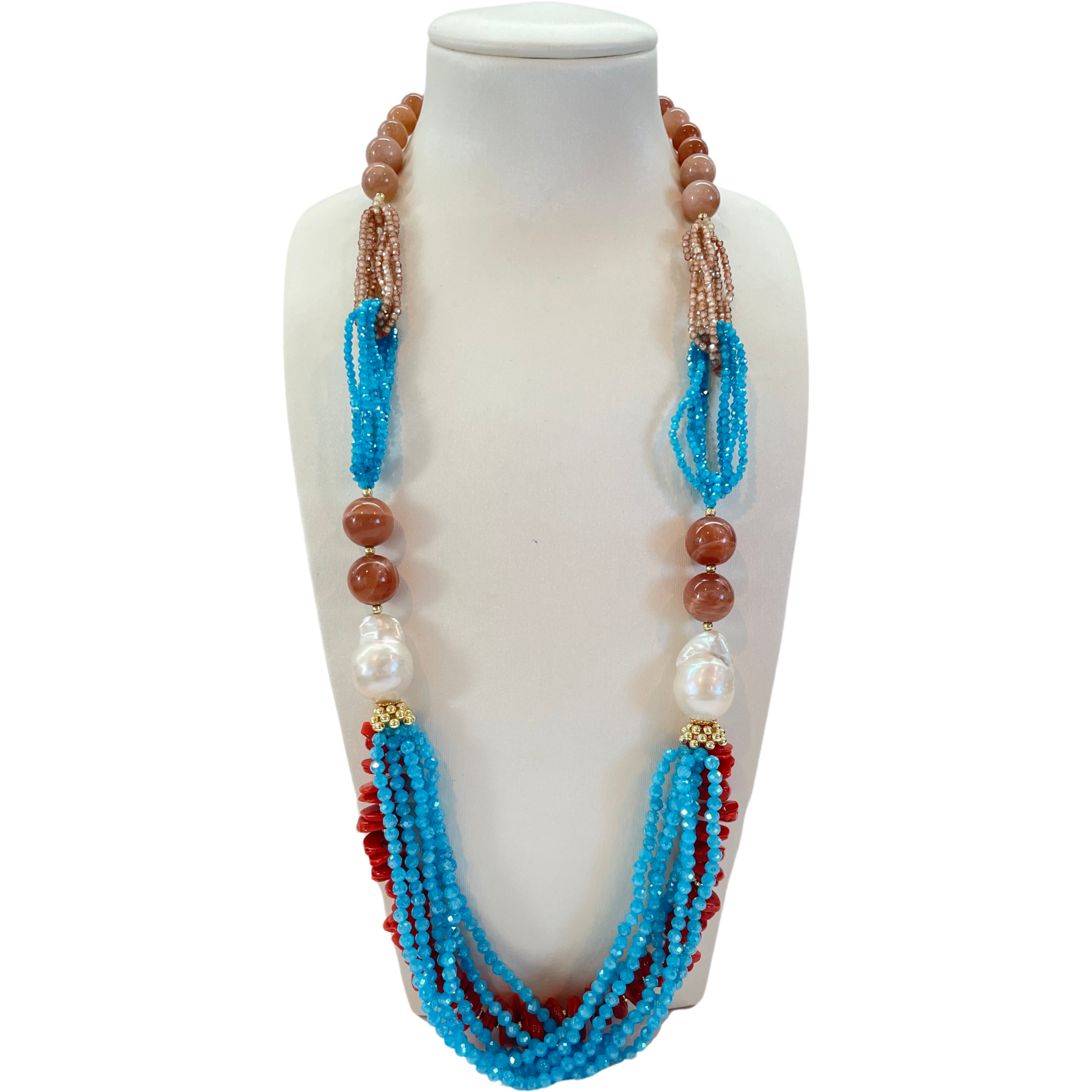 925GG CALLO ZIRNI PERL NECKLACE
