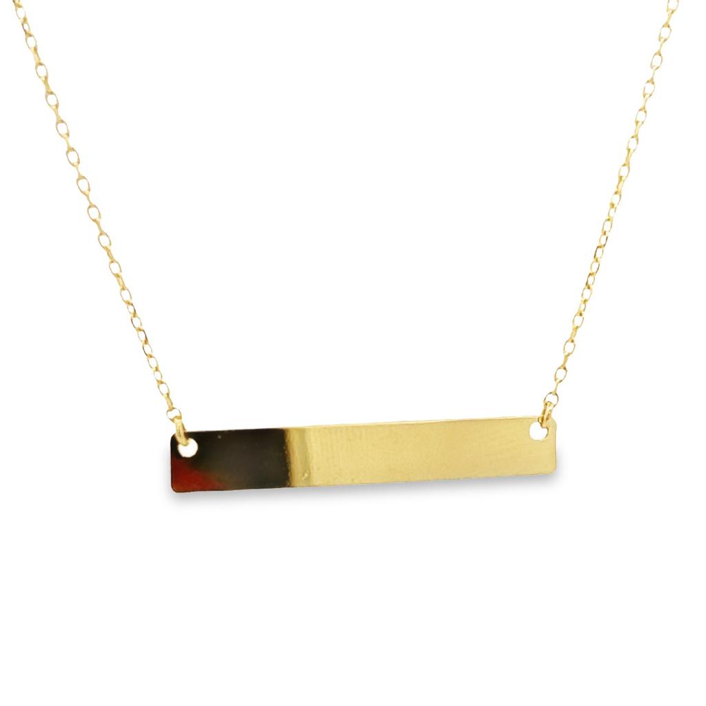 14k gold necklace 14 inch