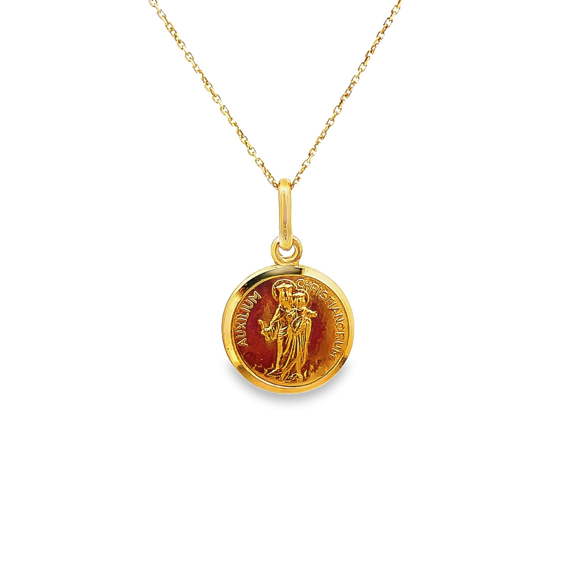 18K GOLD MIRACULOUS MEDAL