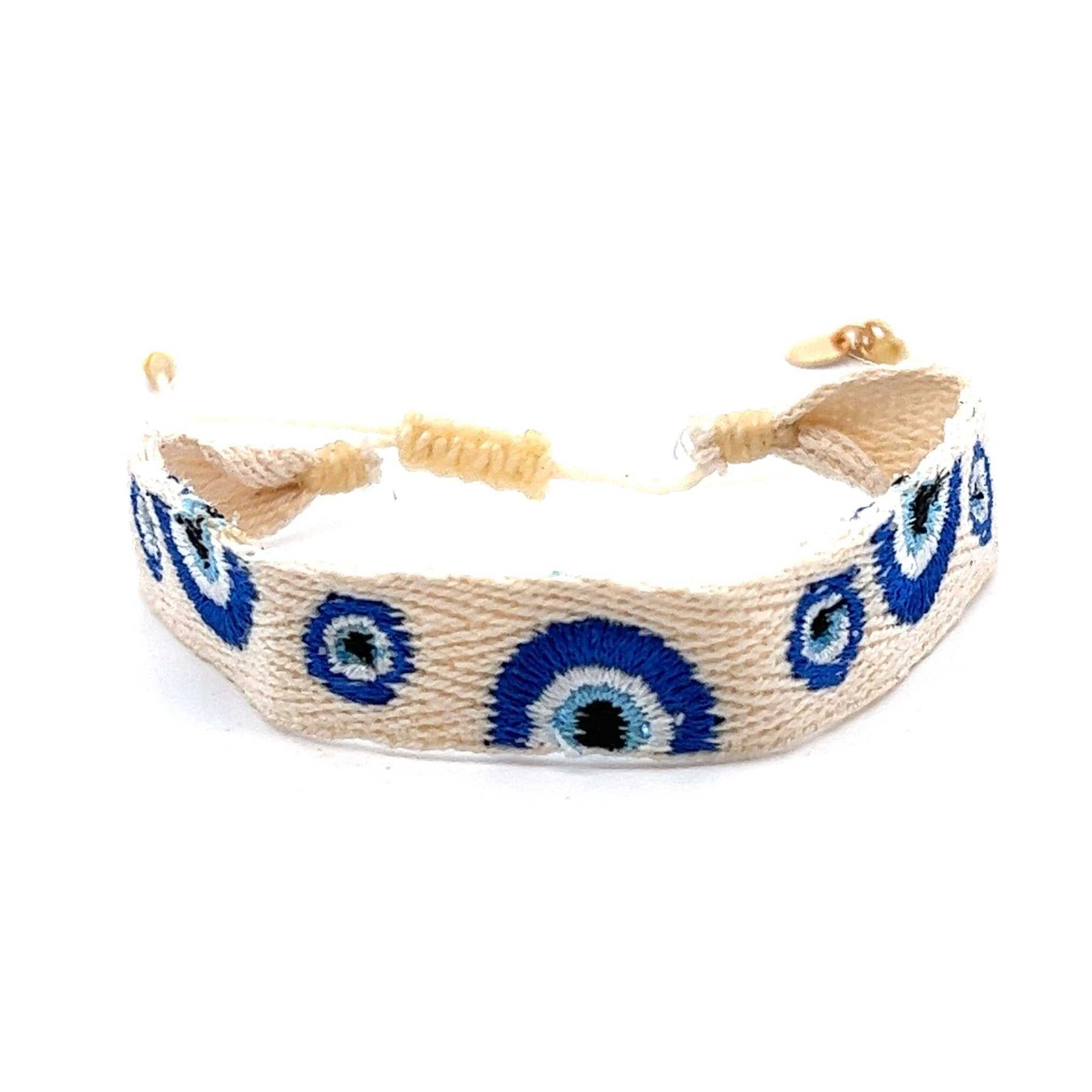 BRACELET BUBBLE EYES BLUE - C'SANTOS