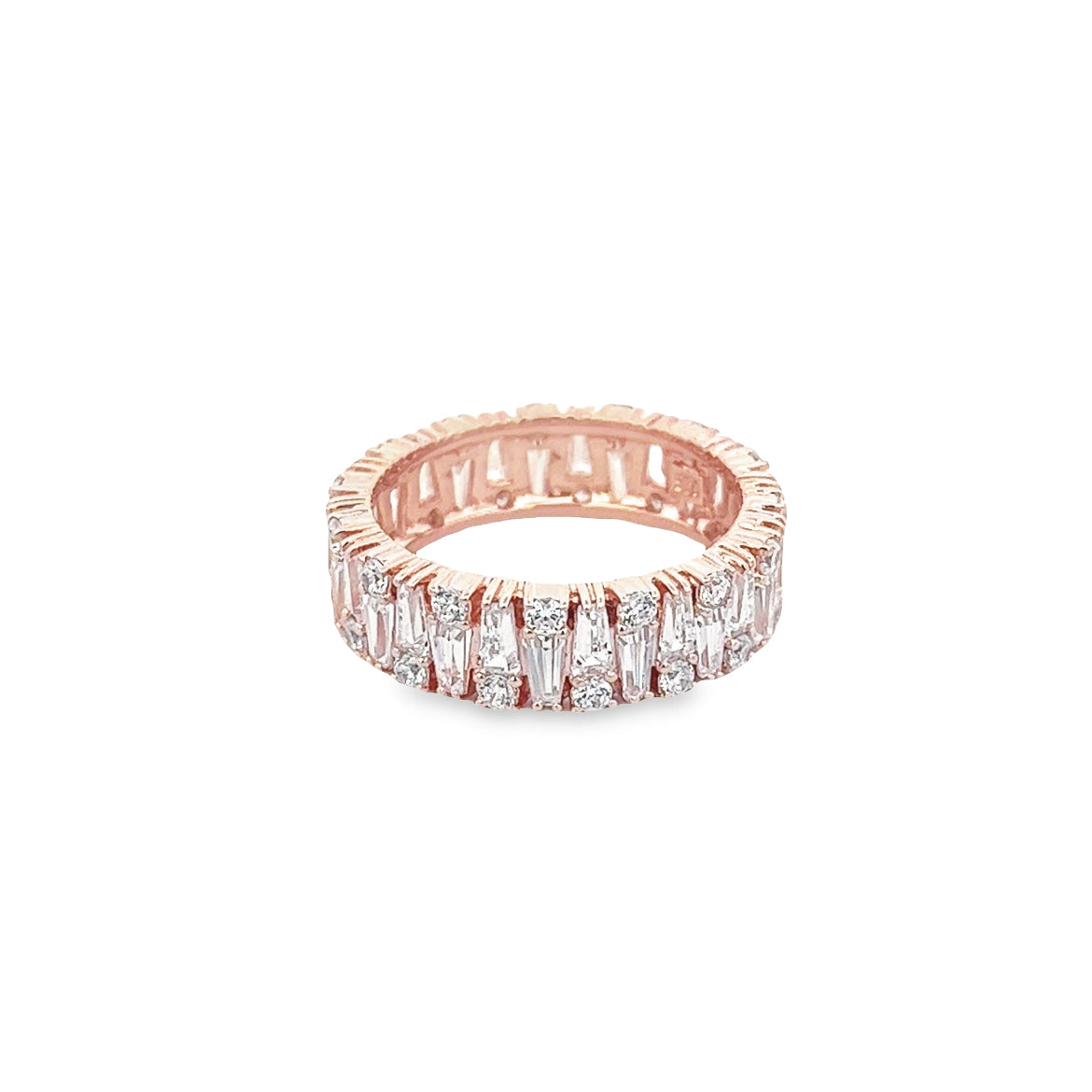 RING SILVER CENTER WHITE CZ PP