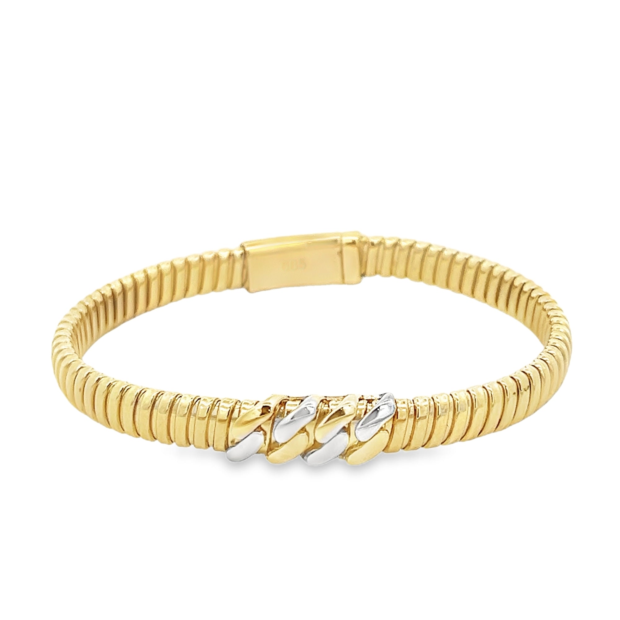 LINK BRACELET IN 14K YELLOW GOLD