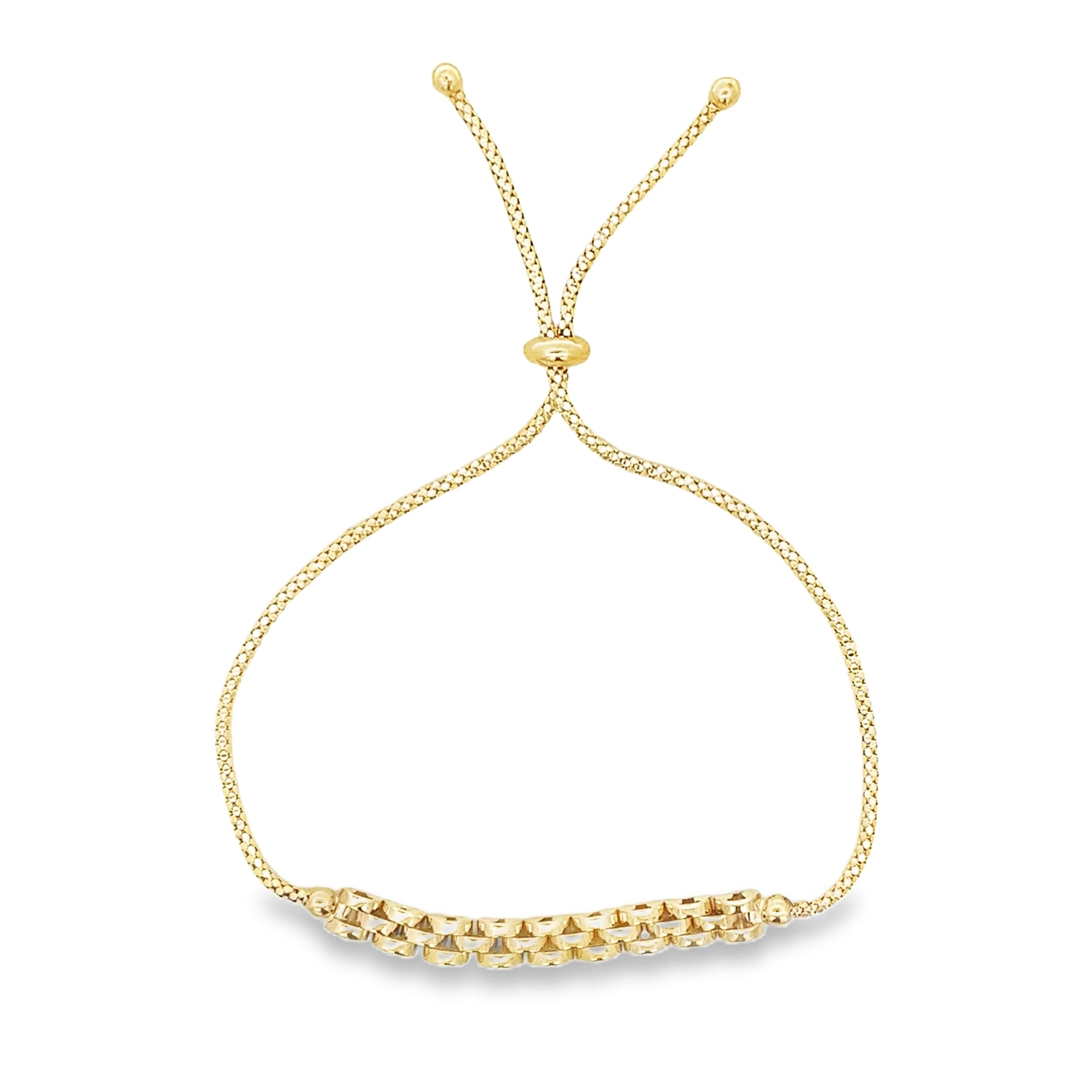 BAR BRACHA ADJUSTABLE BRACELET IN 14K YELLOW GOLD