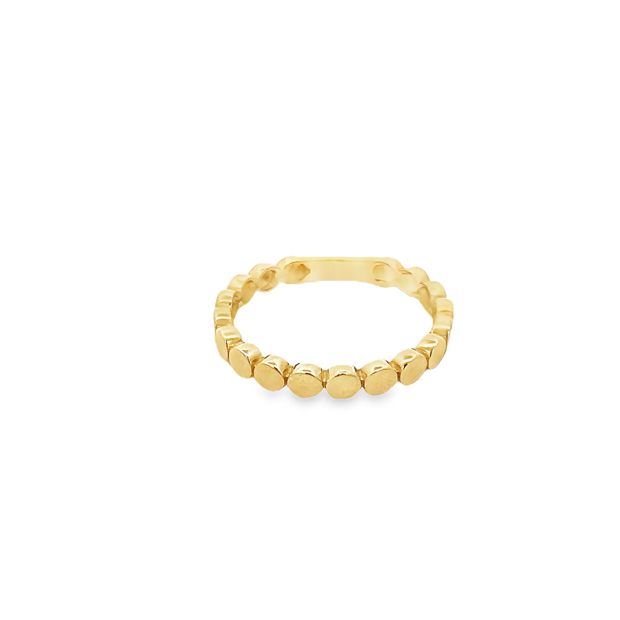 DOTS RING IN 14K YELLOW GOLD