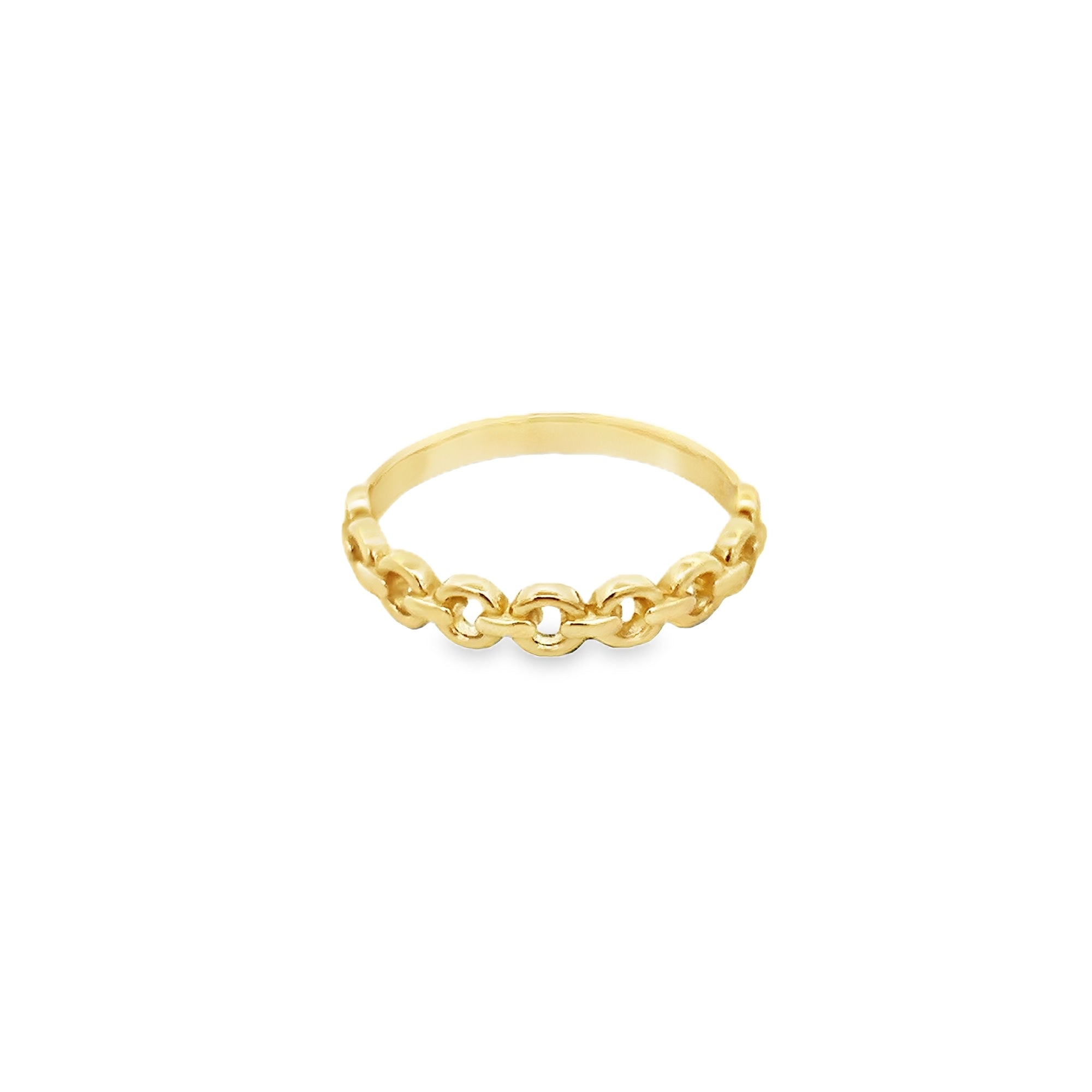 TINY MARINER RING IN 14K YELLOW GOLD