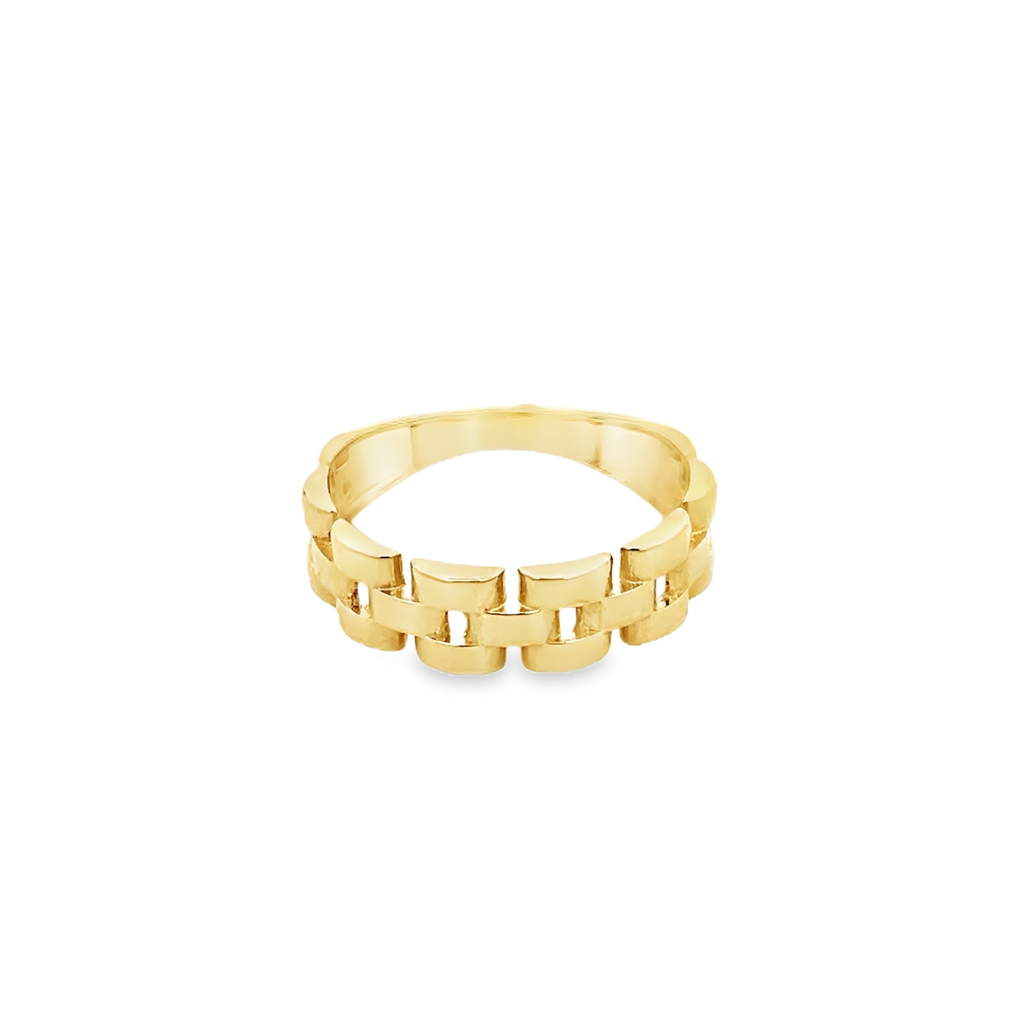 BRACHA RING IN 14K YELLOW GOLD