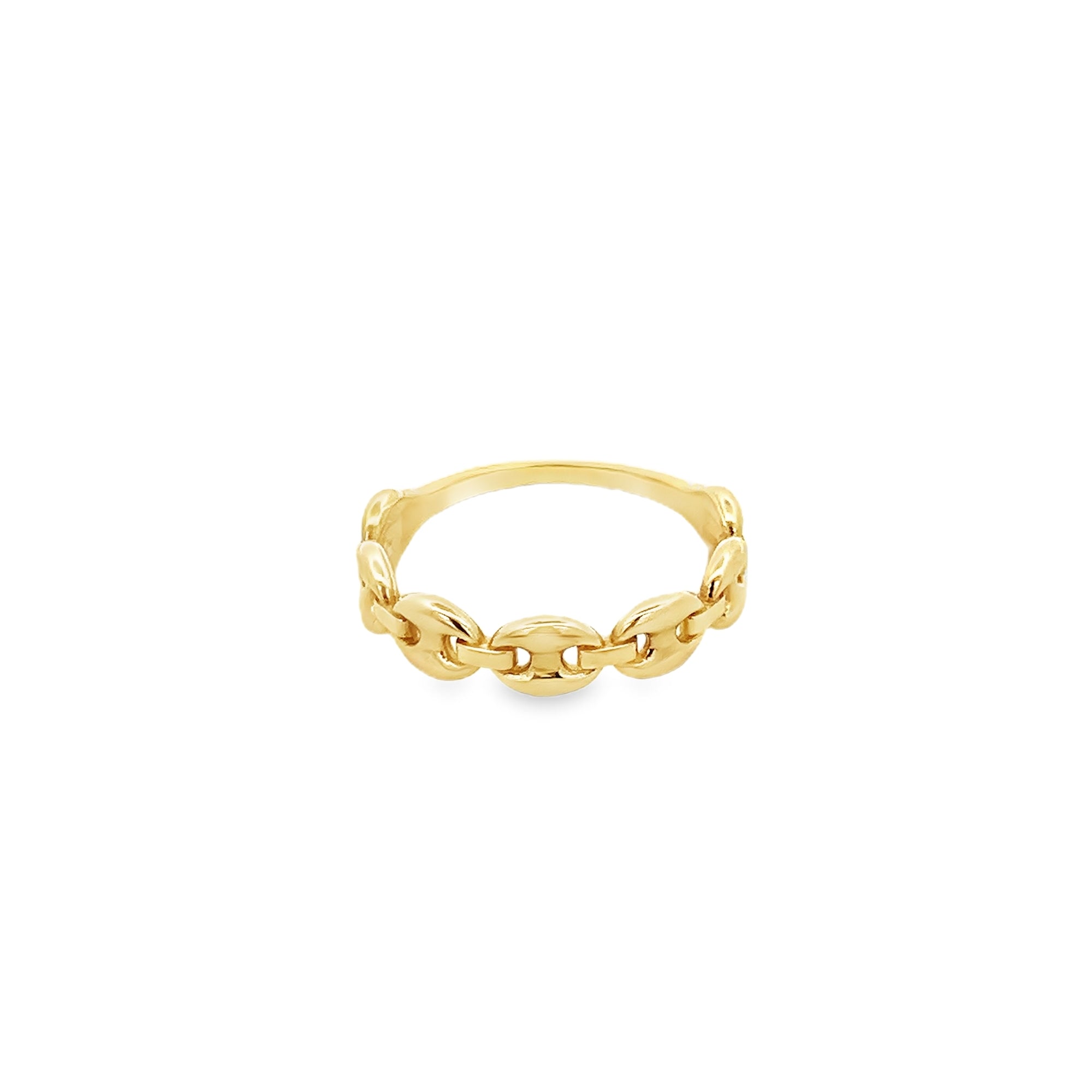 TINY MARINER RING IN 14K YELLOW GOLD