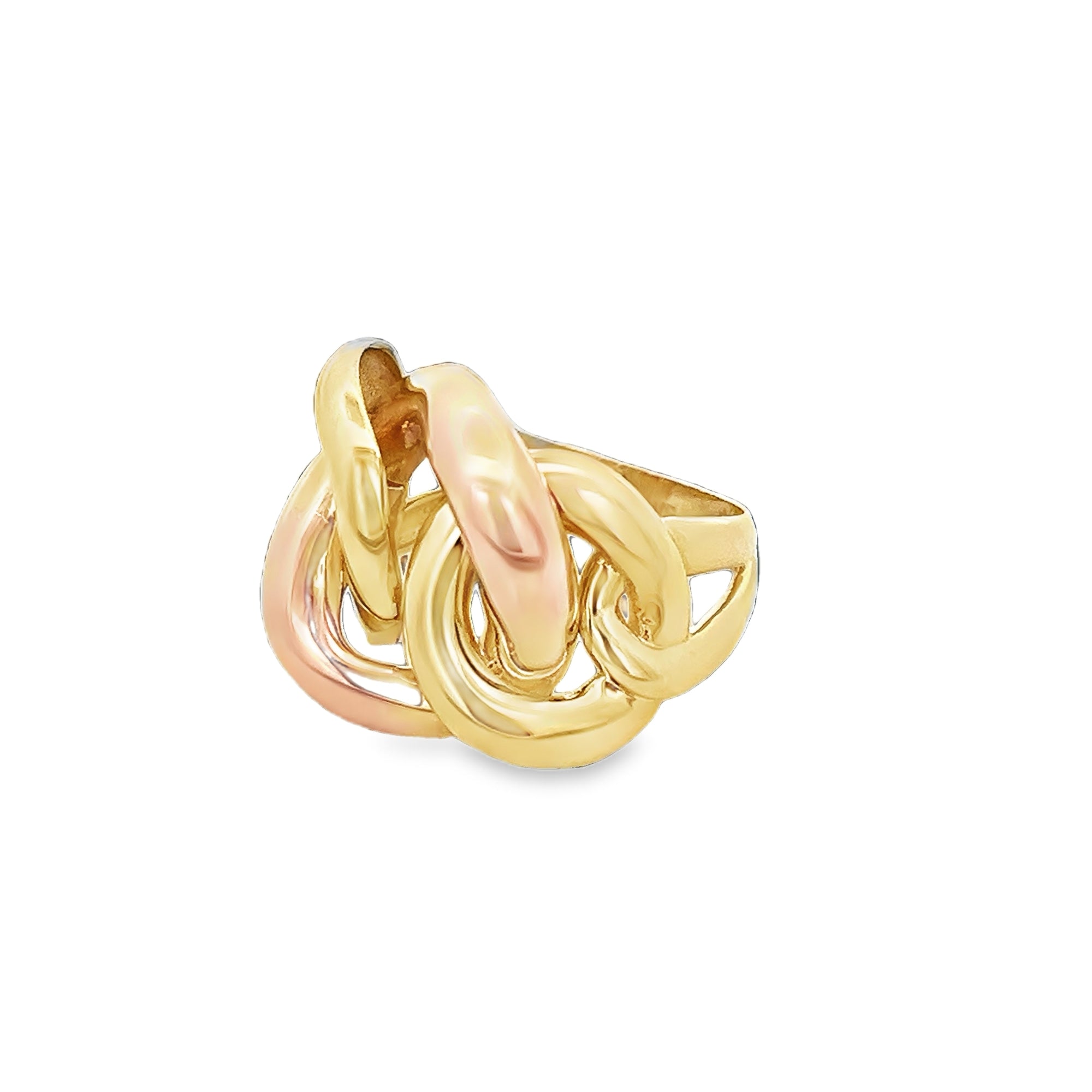 CHUNKY SLAVES RING IN 14K YELLOW GOLD