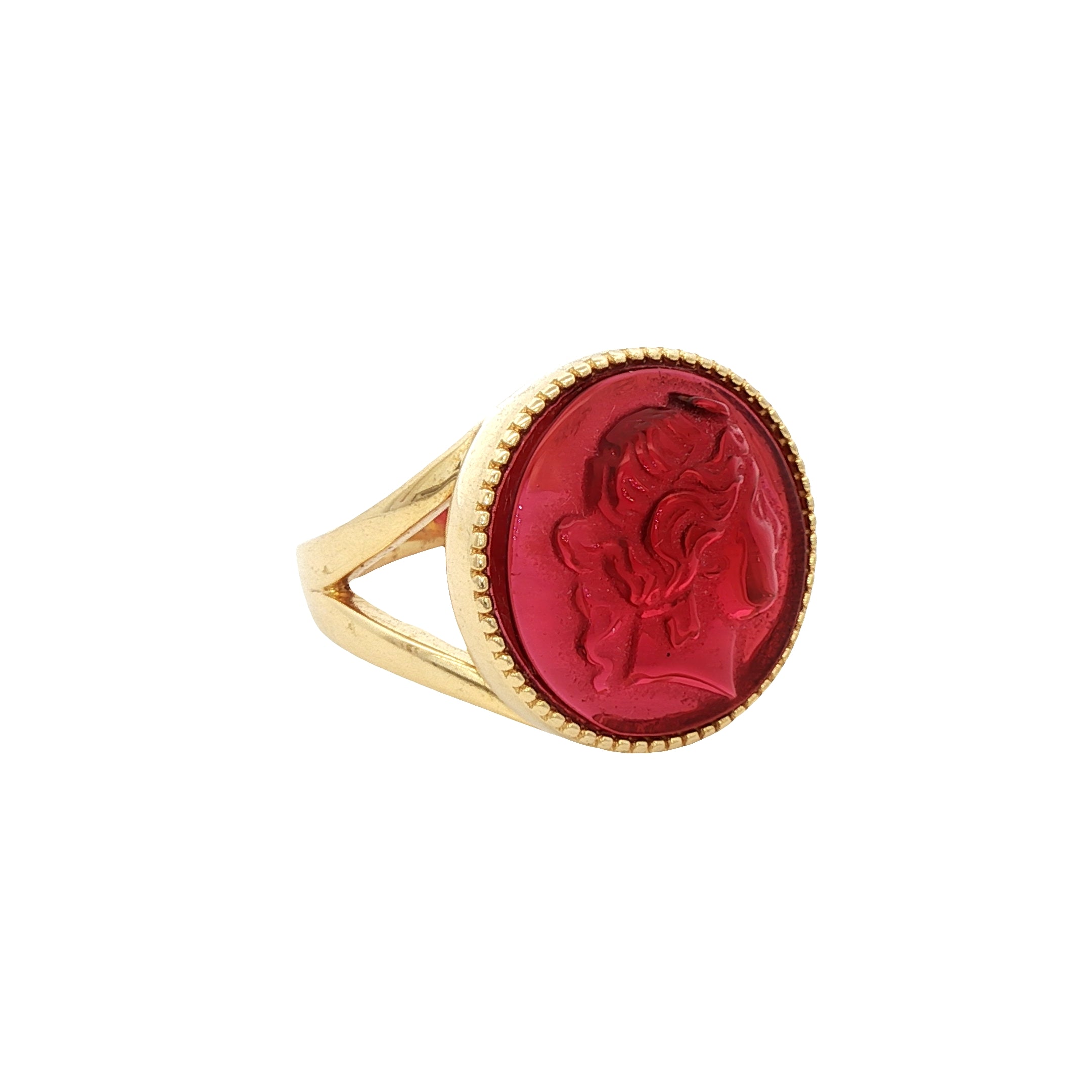 925YG CERES RED RING