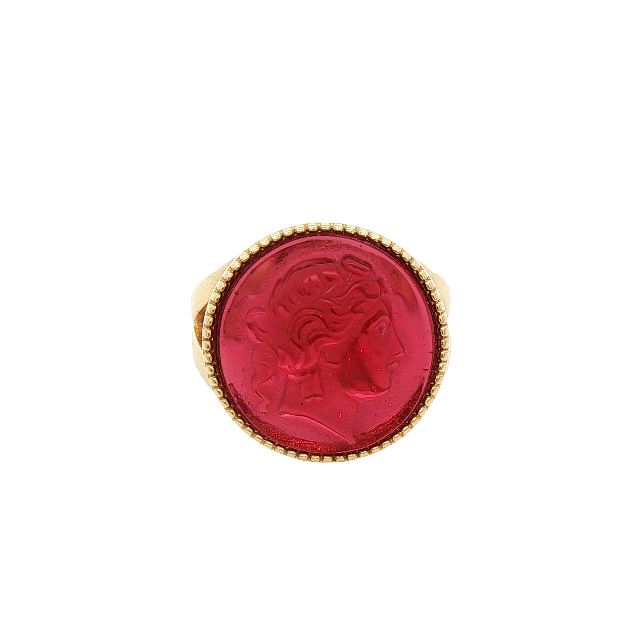 925YG CERES RED RING