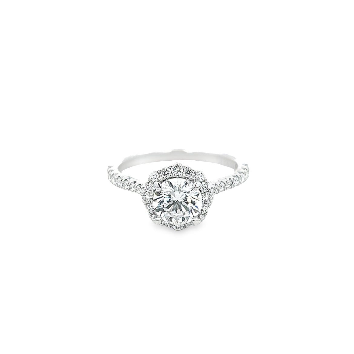 D0.45CT 14KW MONTURA HALO DC 1.00CT RD