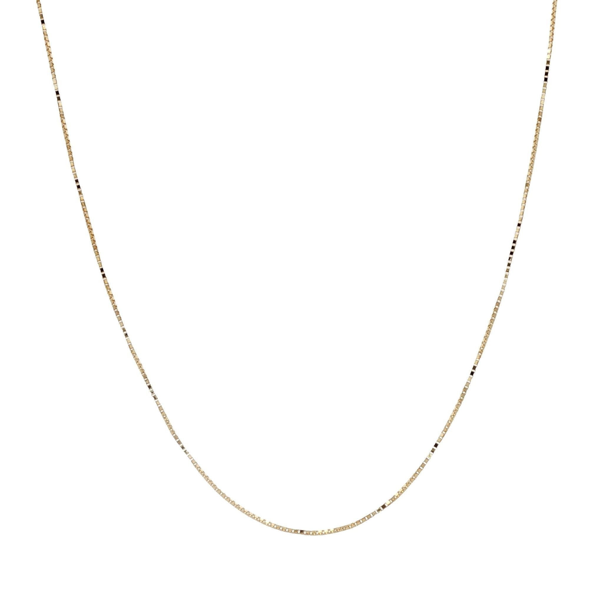 14KY CHAIN SQUARE 16 INCHES - C'SANTOS