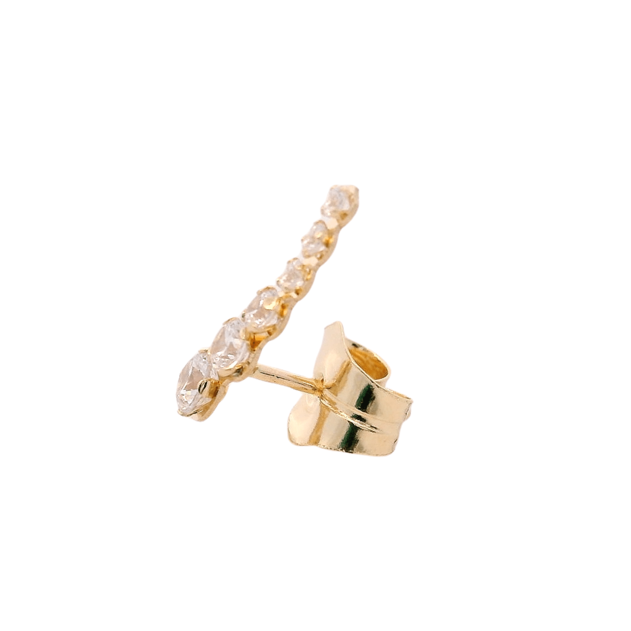 14KY CURV UPWARD PIERCING - C'SANTOS