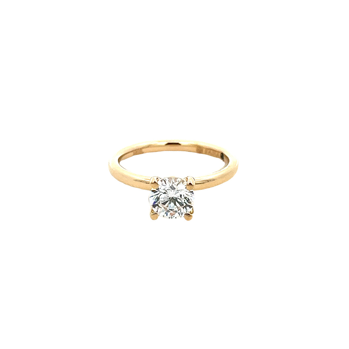 D0.02CT 14KY MONTURA SOLITARIO T6.6 DC 1.00CT RD