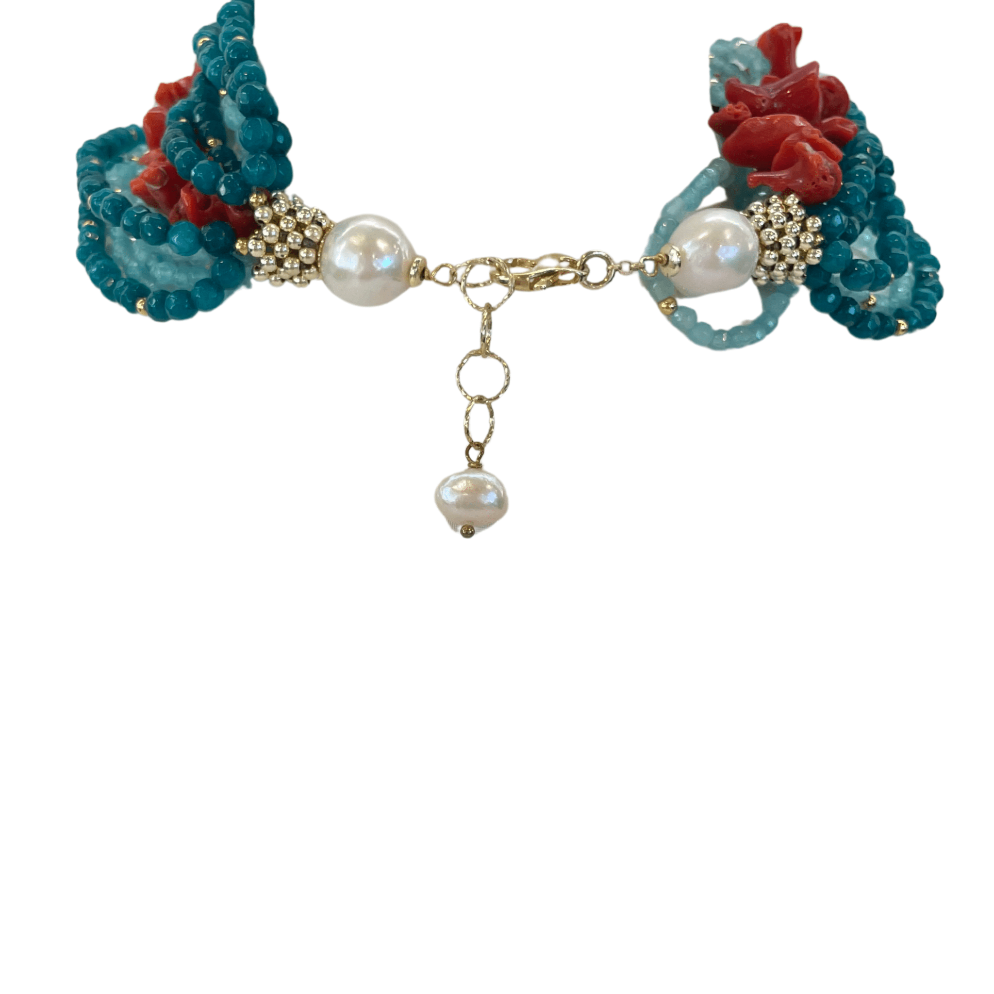 925GG CALLO AGATE NECKLACE - C'SANTOS