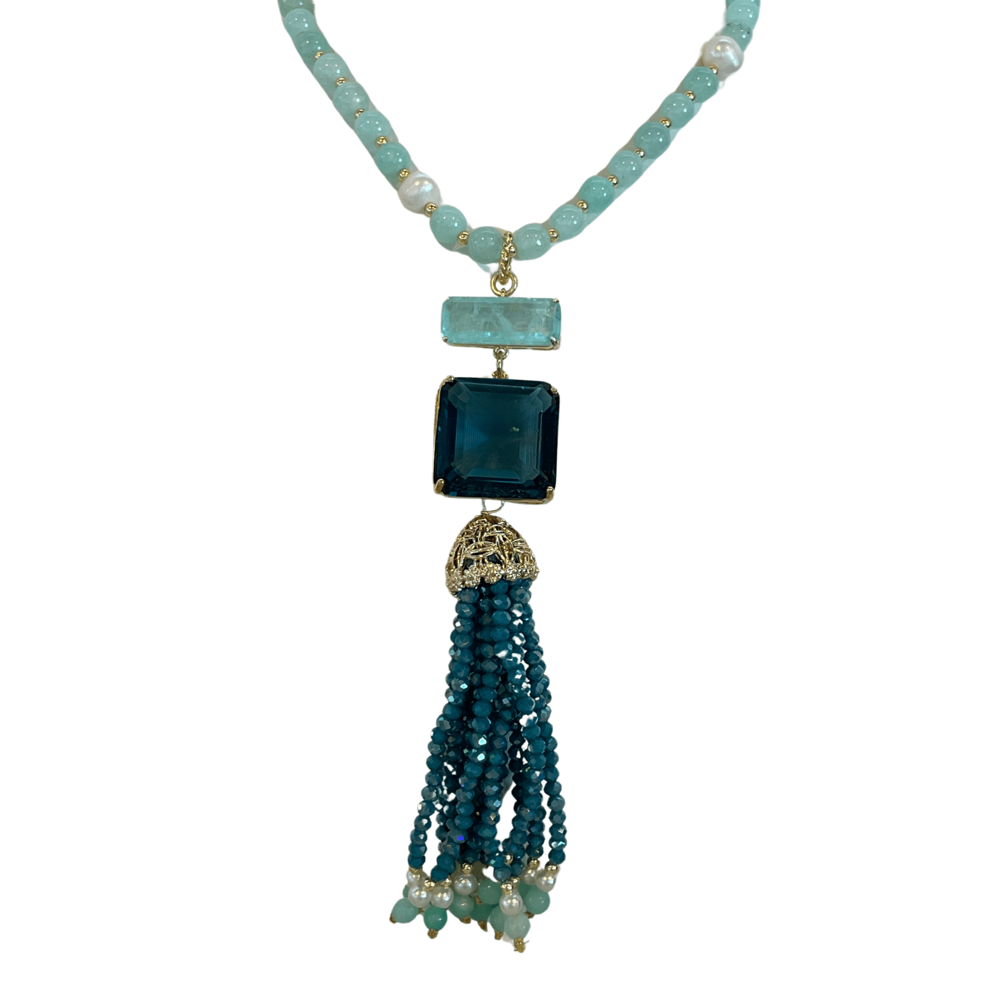 925GG GIADA TIFF IDRO NECKLACE - C'SANTOS