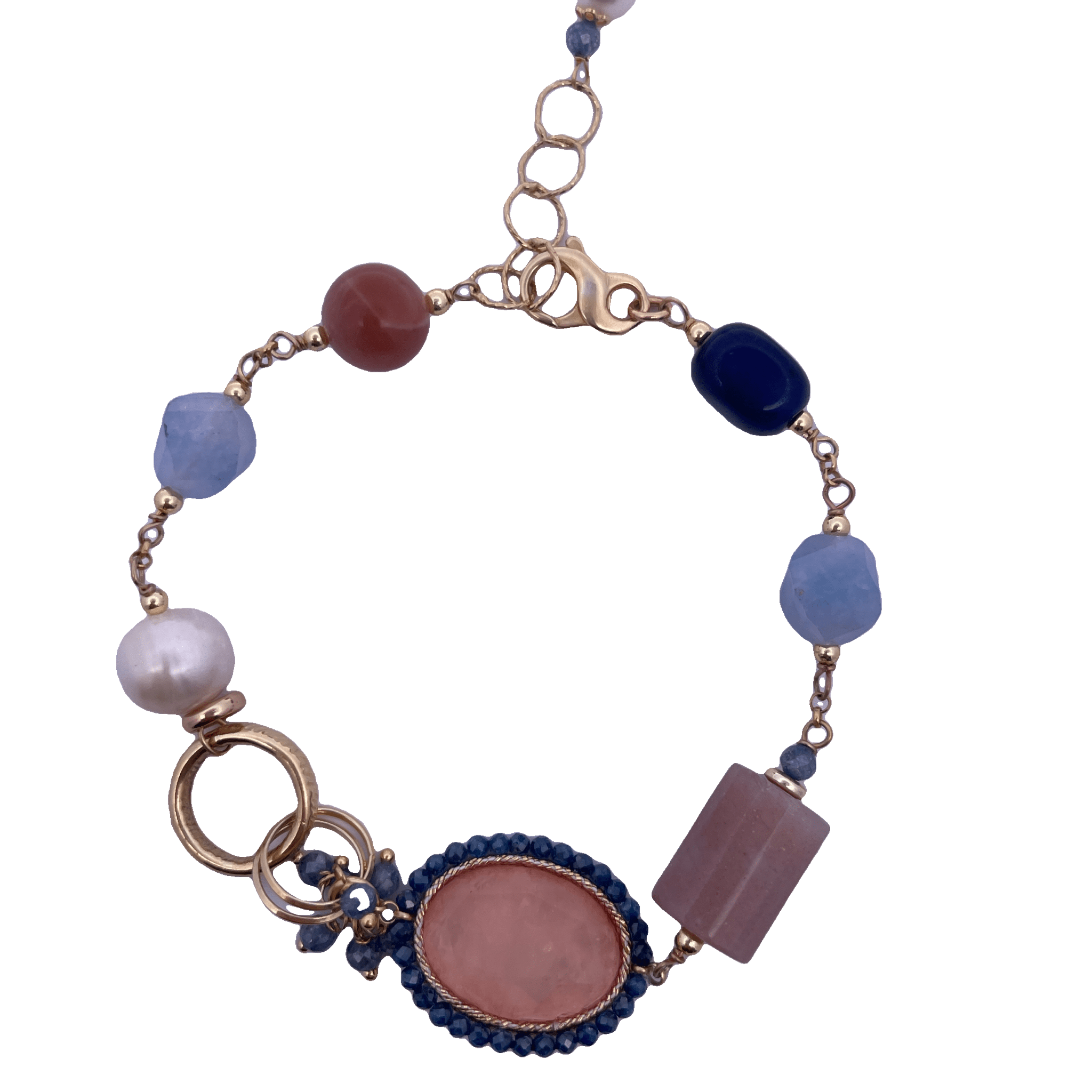 925GG P DEL SOLE PERLA ACELET - C'SANTOS