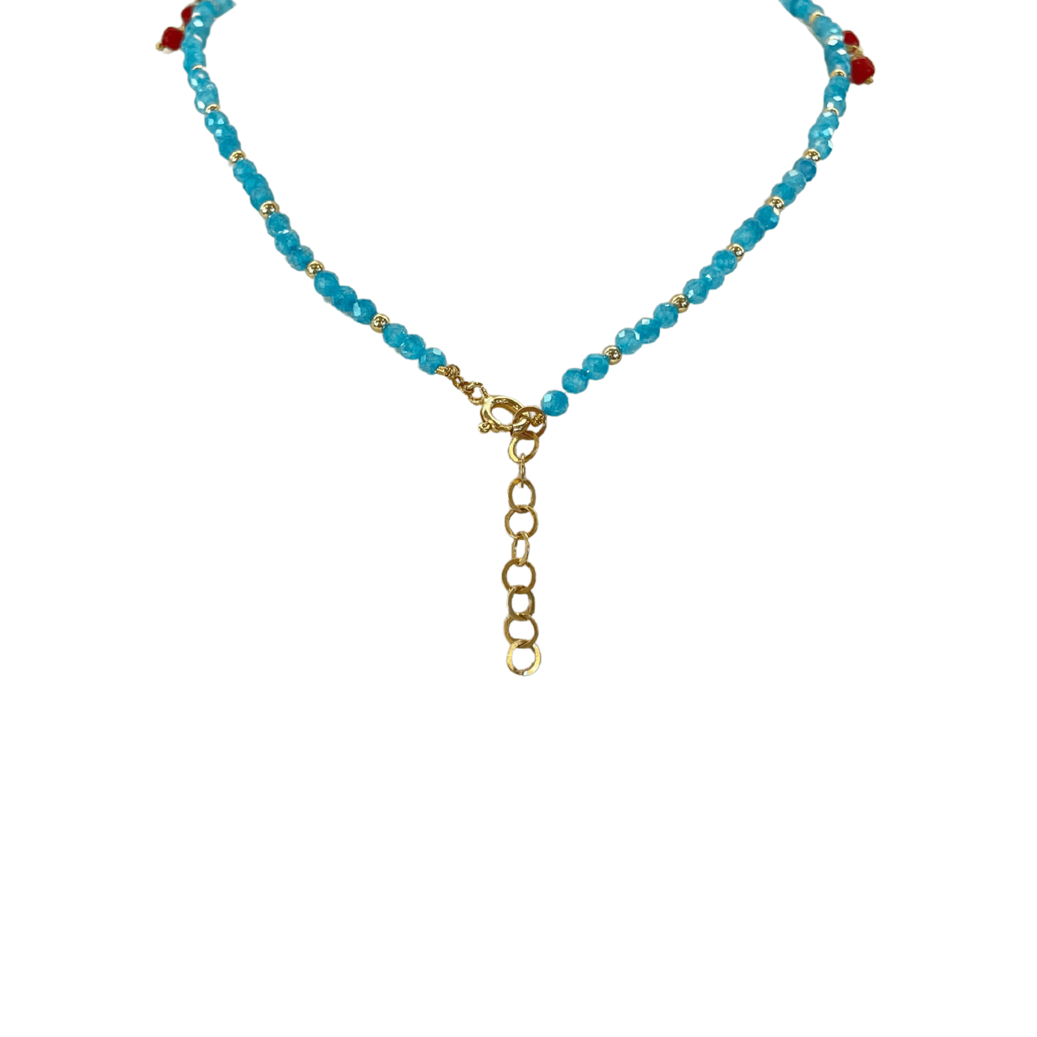 925GG ZIRC TURCHES CALLO NECKLACE - C'SANTOS