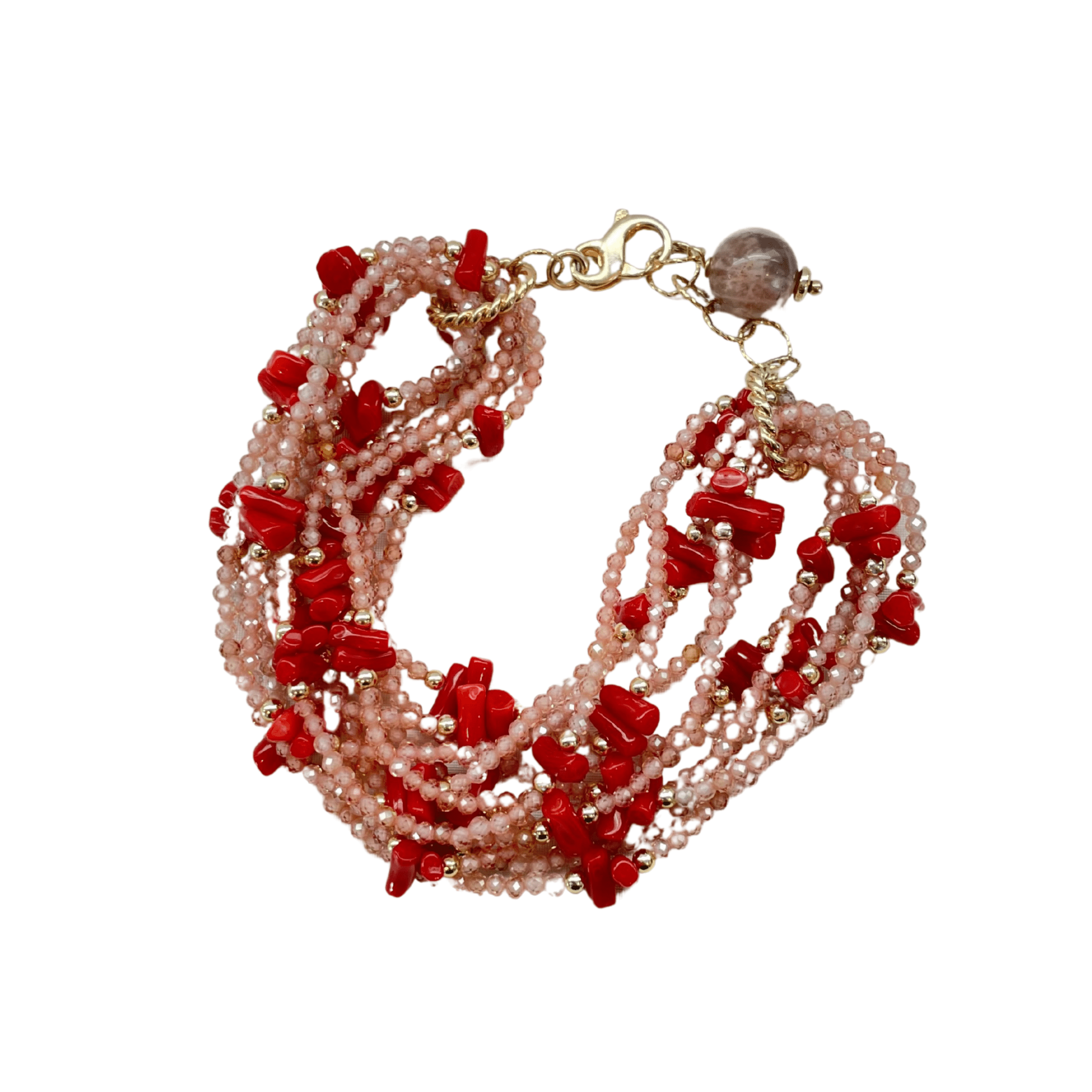 925GG ZIRNI BEIGE CALLO ACELET - C'SANTOS