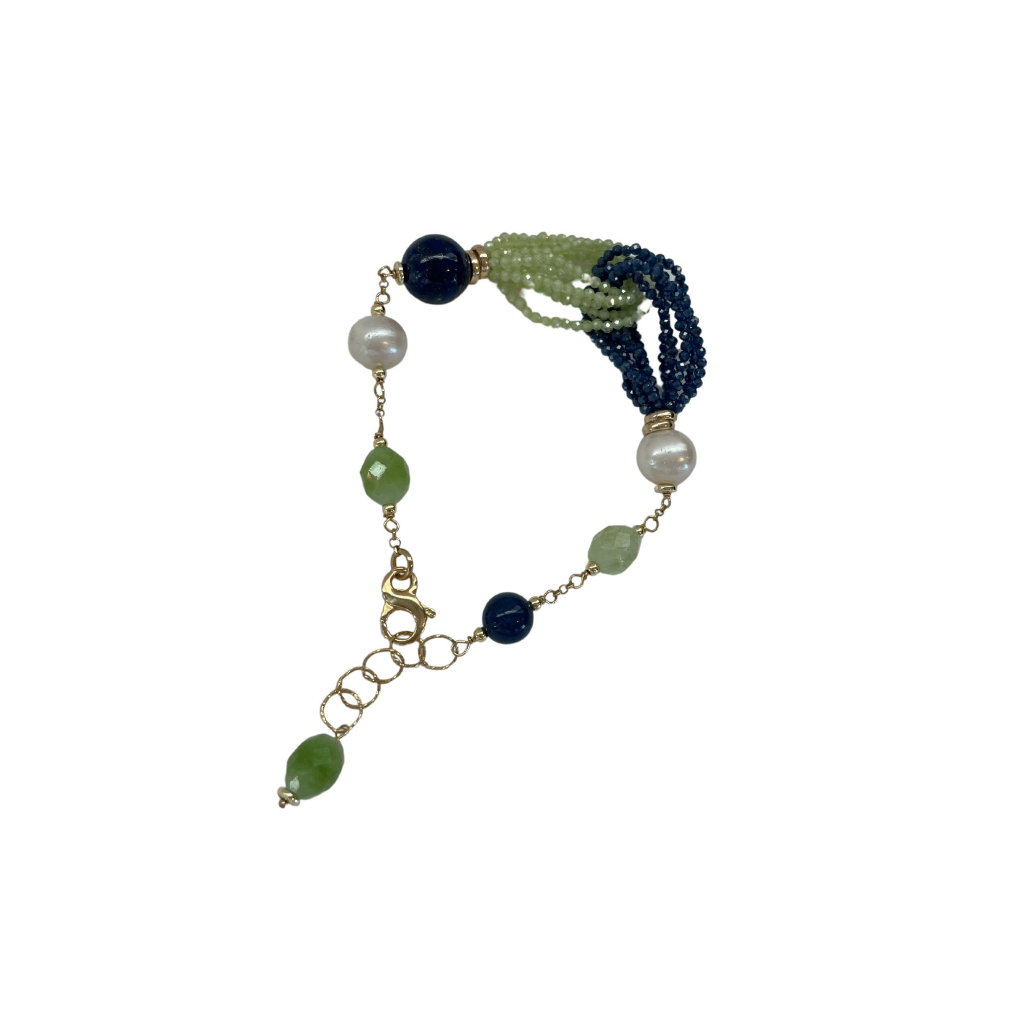 925GG ZIRNI LAPIS PERLE ACELET - C'SANTOS