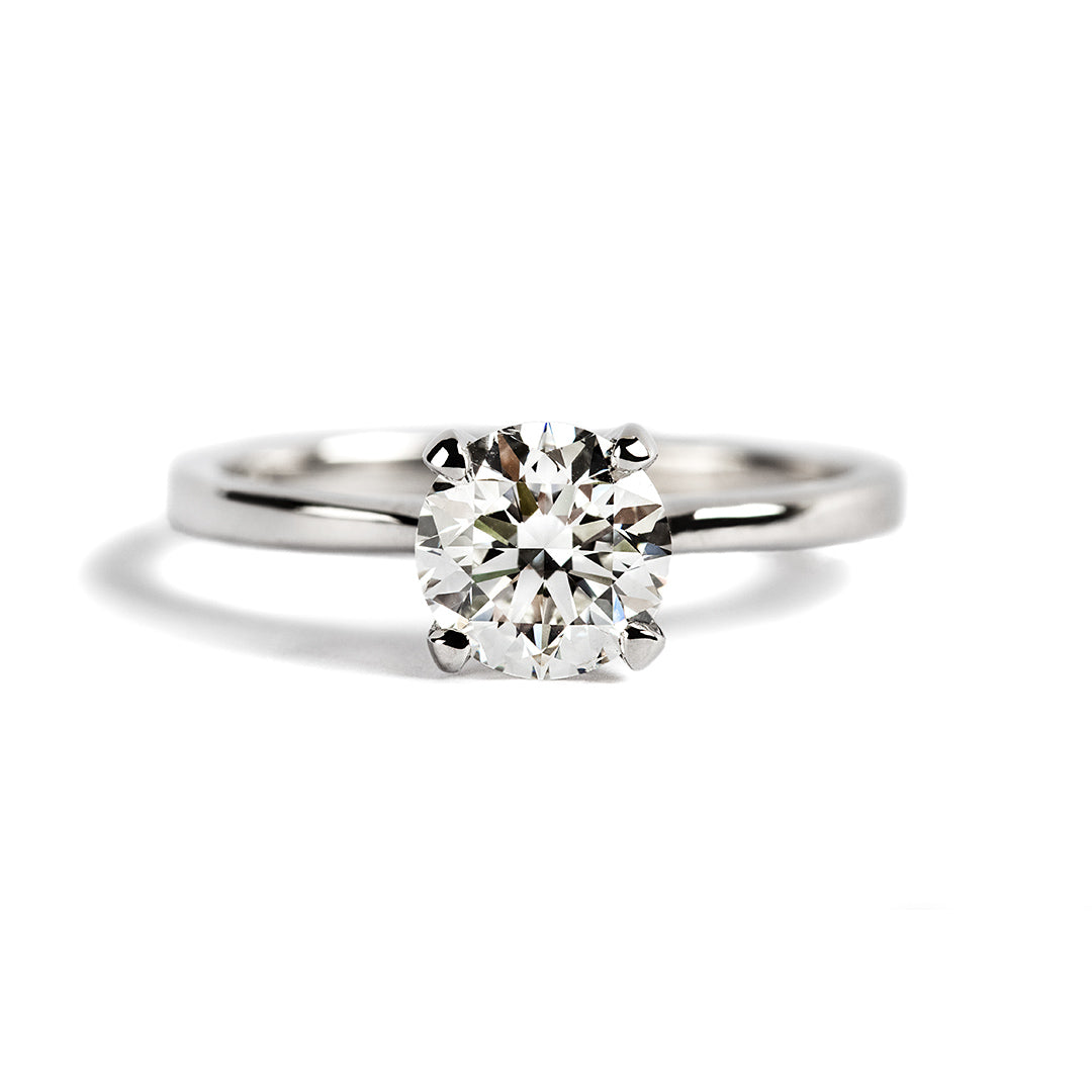 1.01CT LAB GROWN DIAMOND SOLITAIRE ENGAGEMENT RING