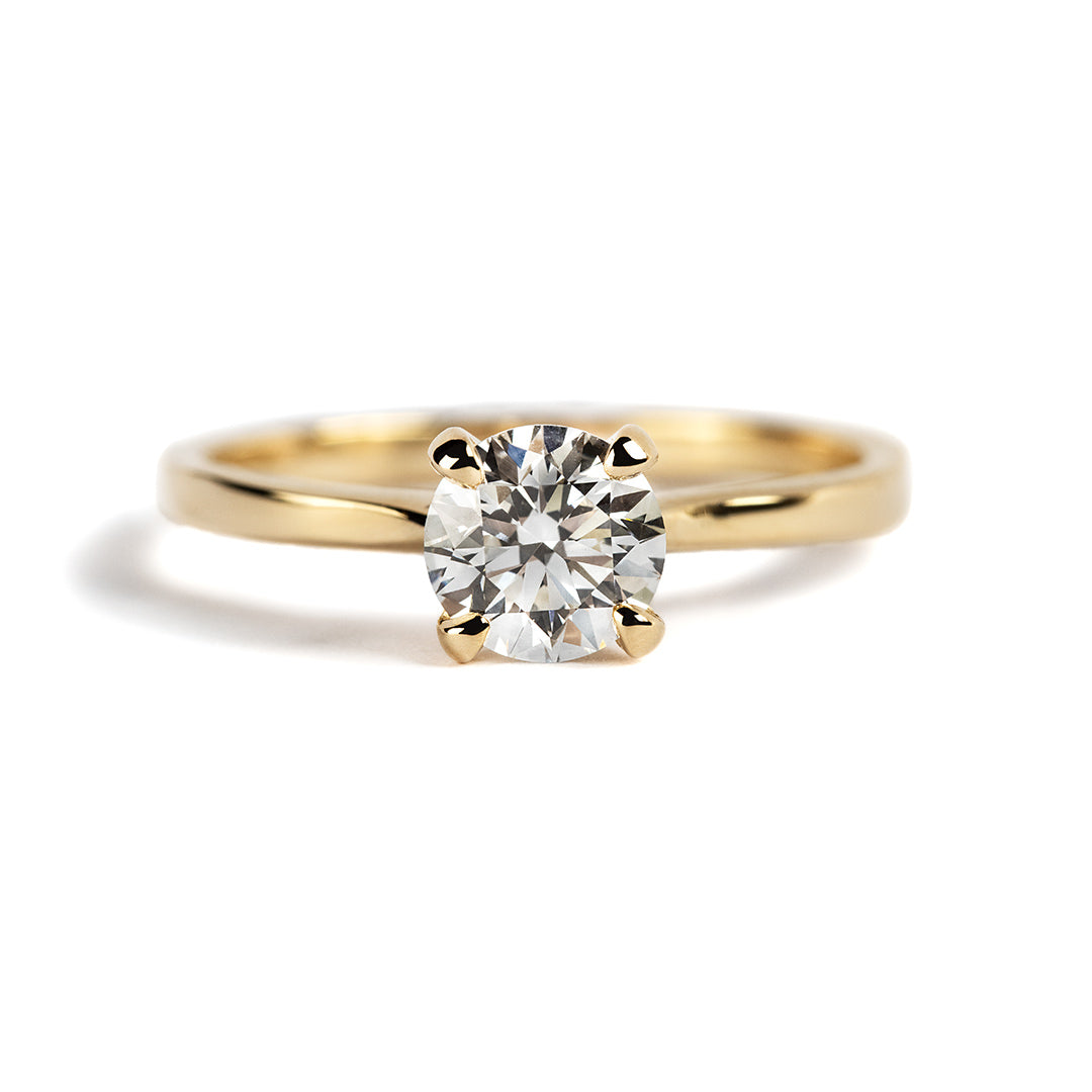 0.75CT LAB GROWN DIAMOND SOLITAIRE ENGAGEMENT RING
