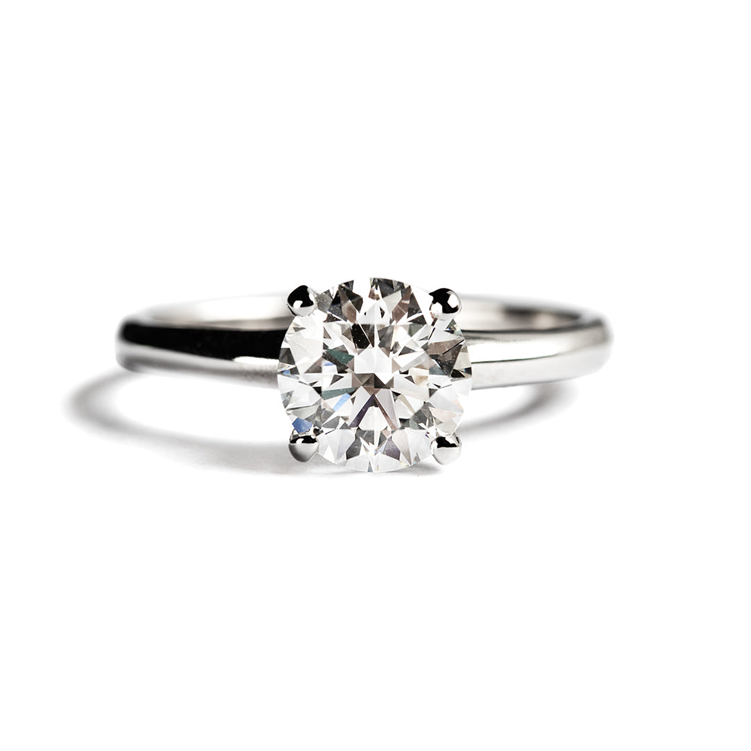 1.50CT LAB GROWN DIAMOND SOLITAIRE ENGAGEMENT RING