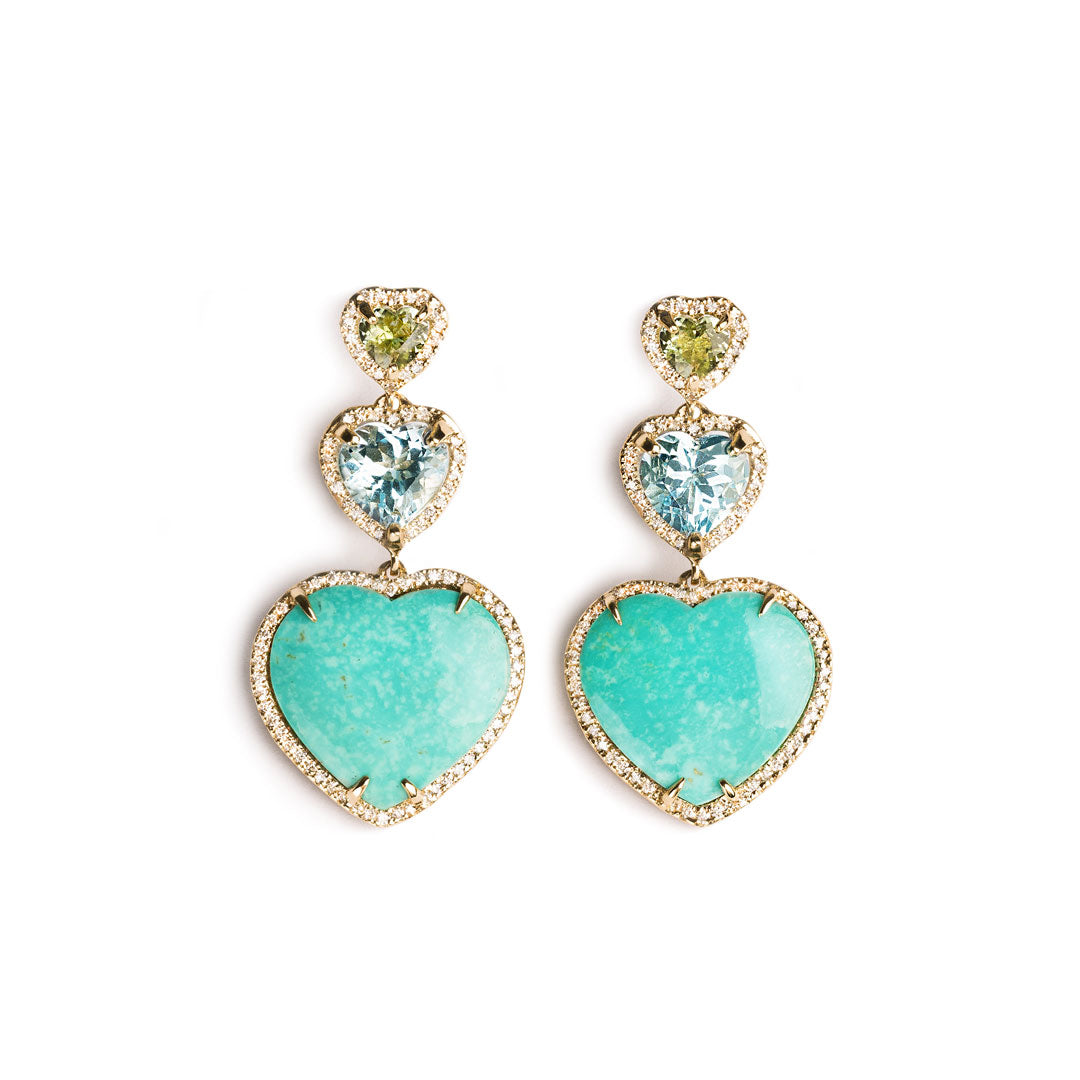 HEARTS EARRINGS