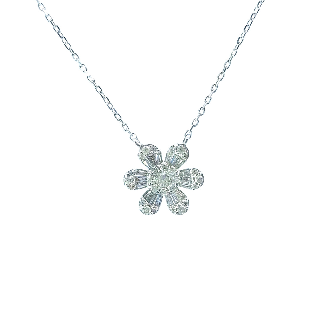 Tiffany enchant hot sale flower pendant