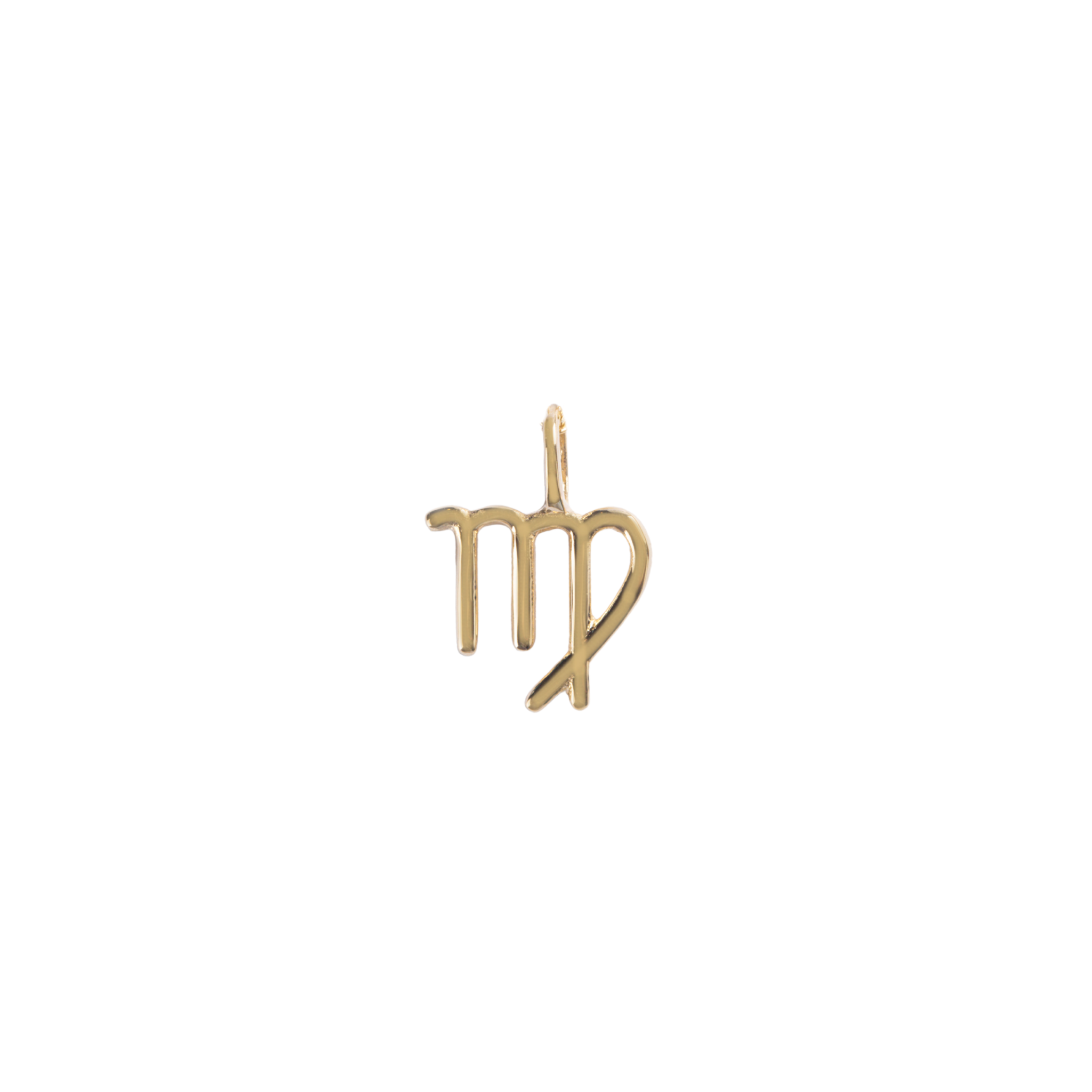 DIJE ZODIACO VIRGO EN ORO AMARILLO 14K