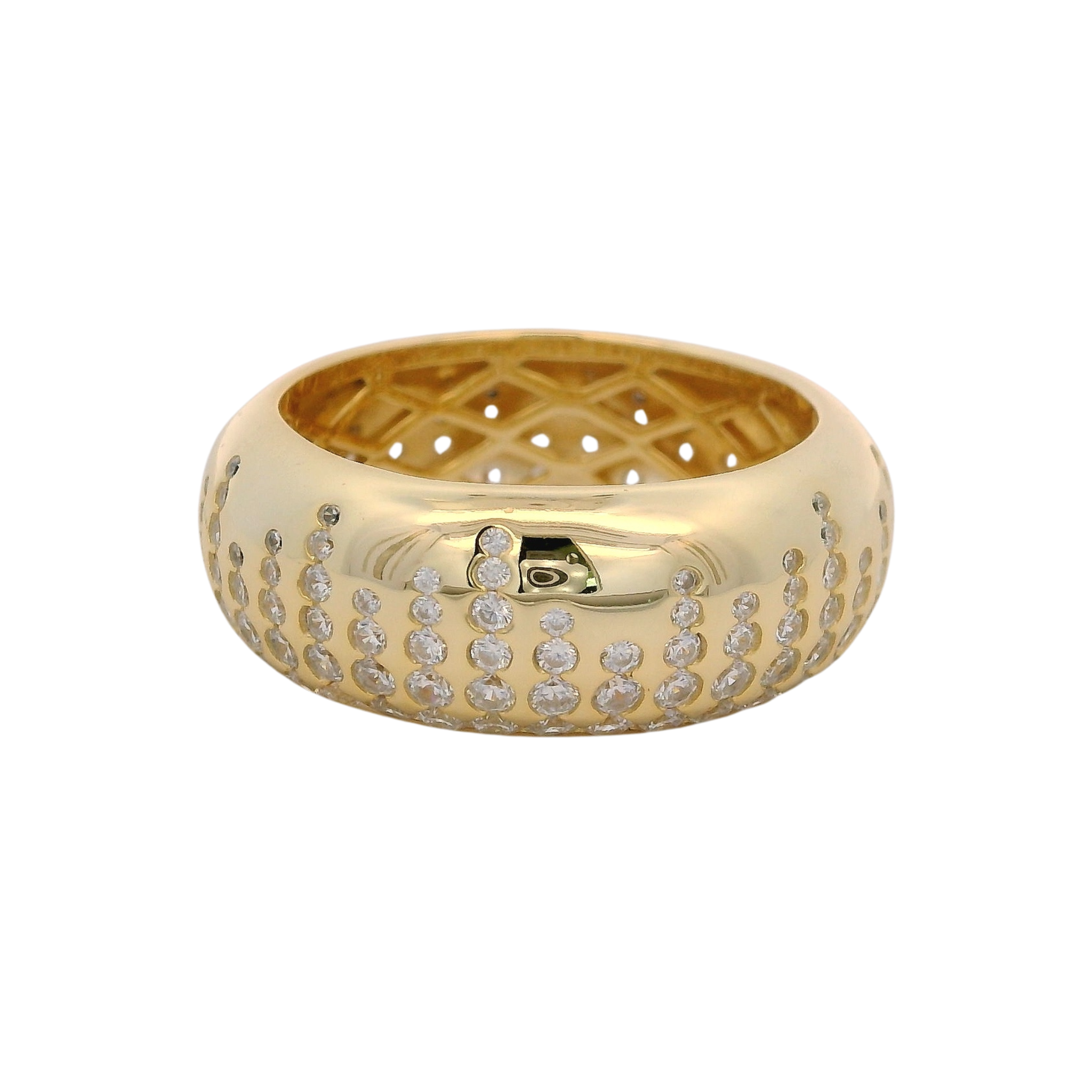 925YG SEMINFINITY RING T8