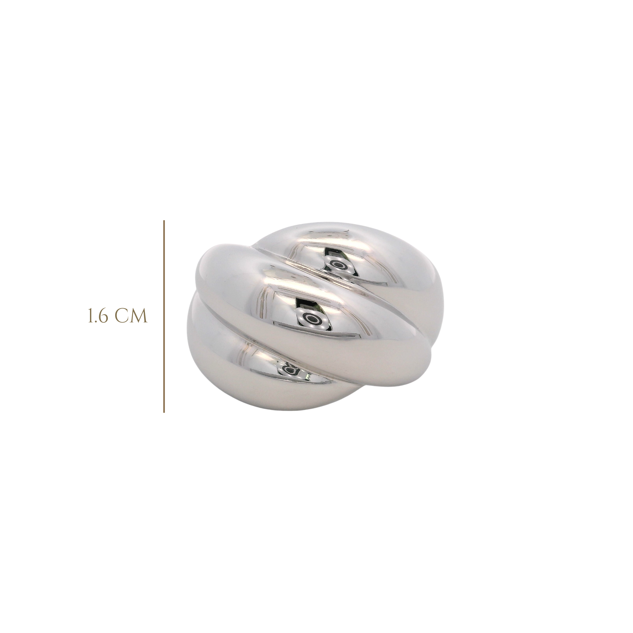 925SL CHUNKY DOME RING T7